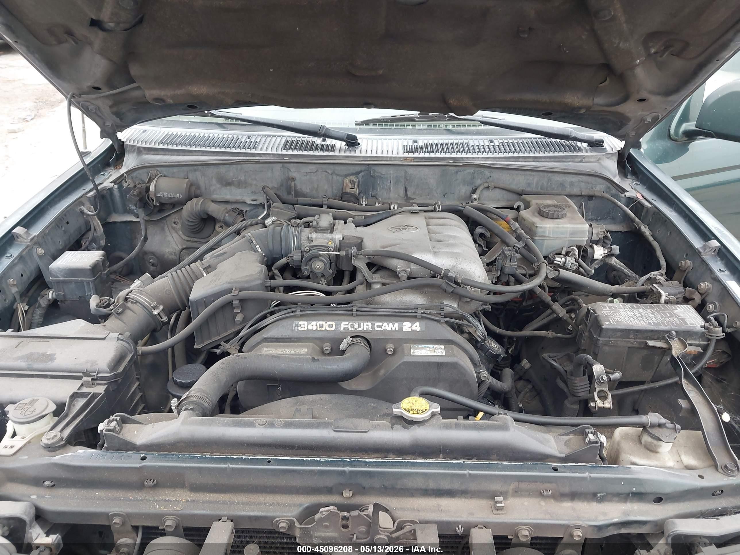 2001 Toyota 4runner Limited V6 Green vin: JT3HN87R910341152