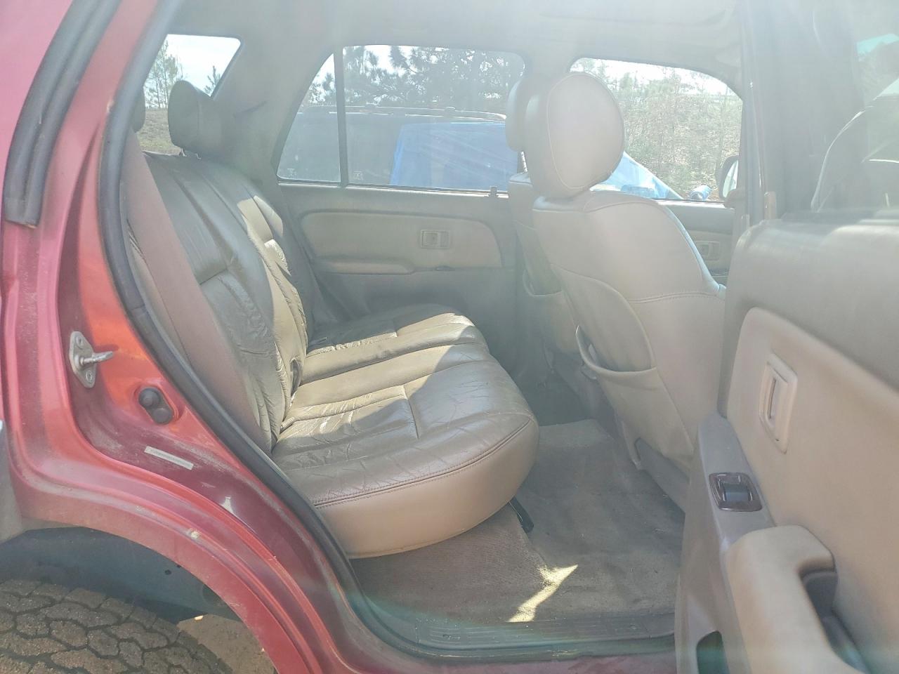 2001 Toyota 4runner Limited Maroon vin: JT3HN87R910357173