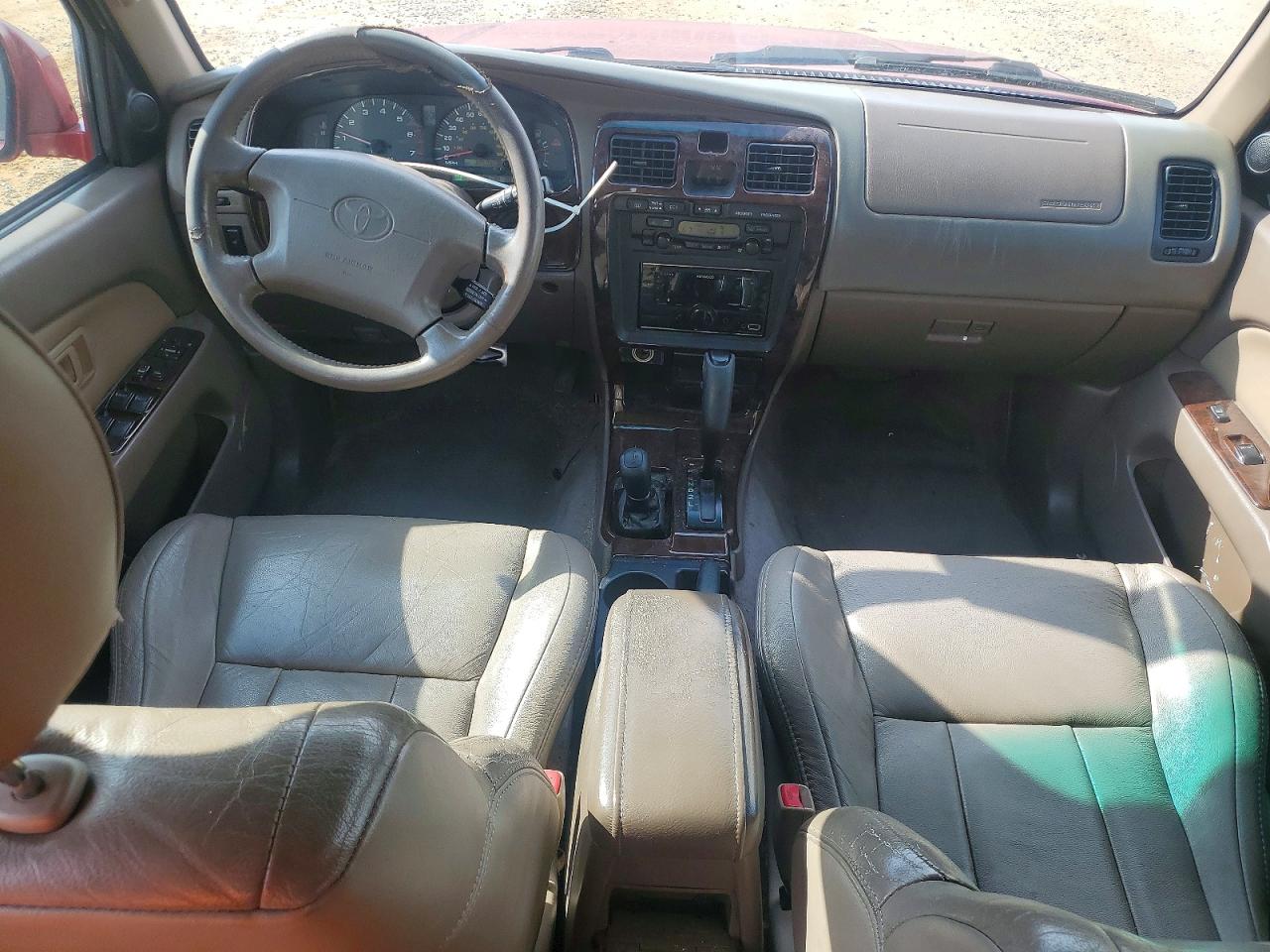 2001 Toyota 4runner Limited Maroon vin: JT3HN87R910357173