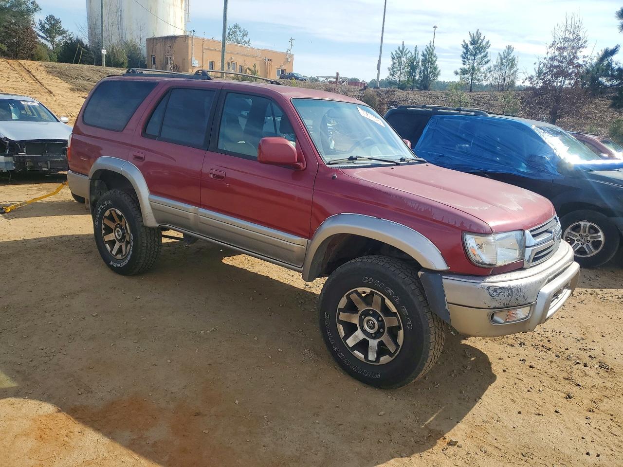 2001 Toyota 4runner Limited Maroon vin: JT3HN87R910357173