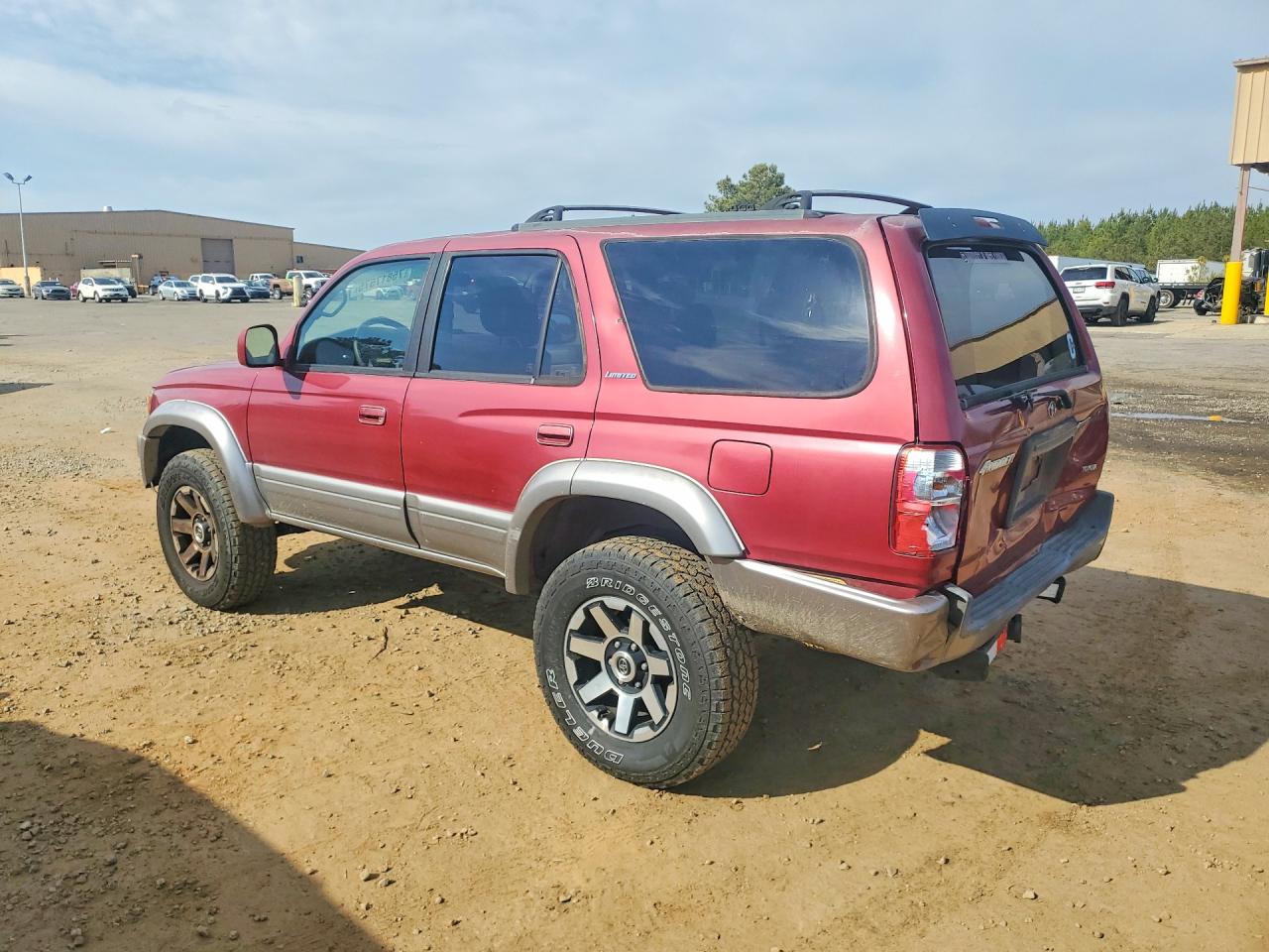 2001 Toyota 4runner Limited Maroon vin: JT3HN87R910357173