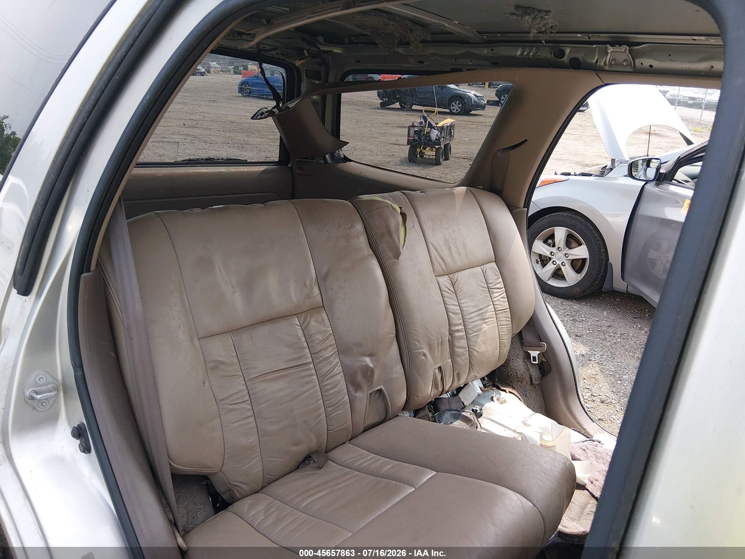 2002 Toyota 4runner Limited V6 Silver vin: JT3HN87R929067478