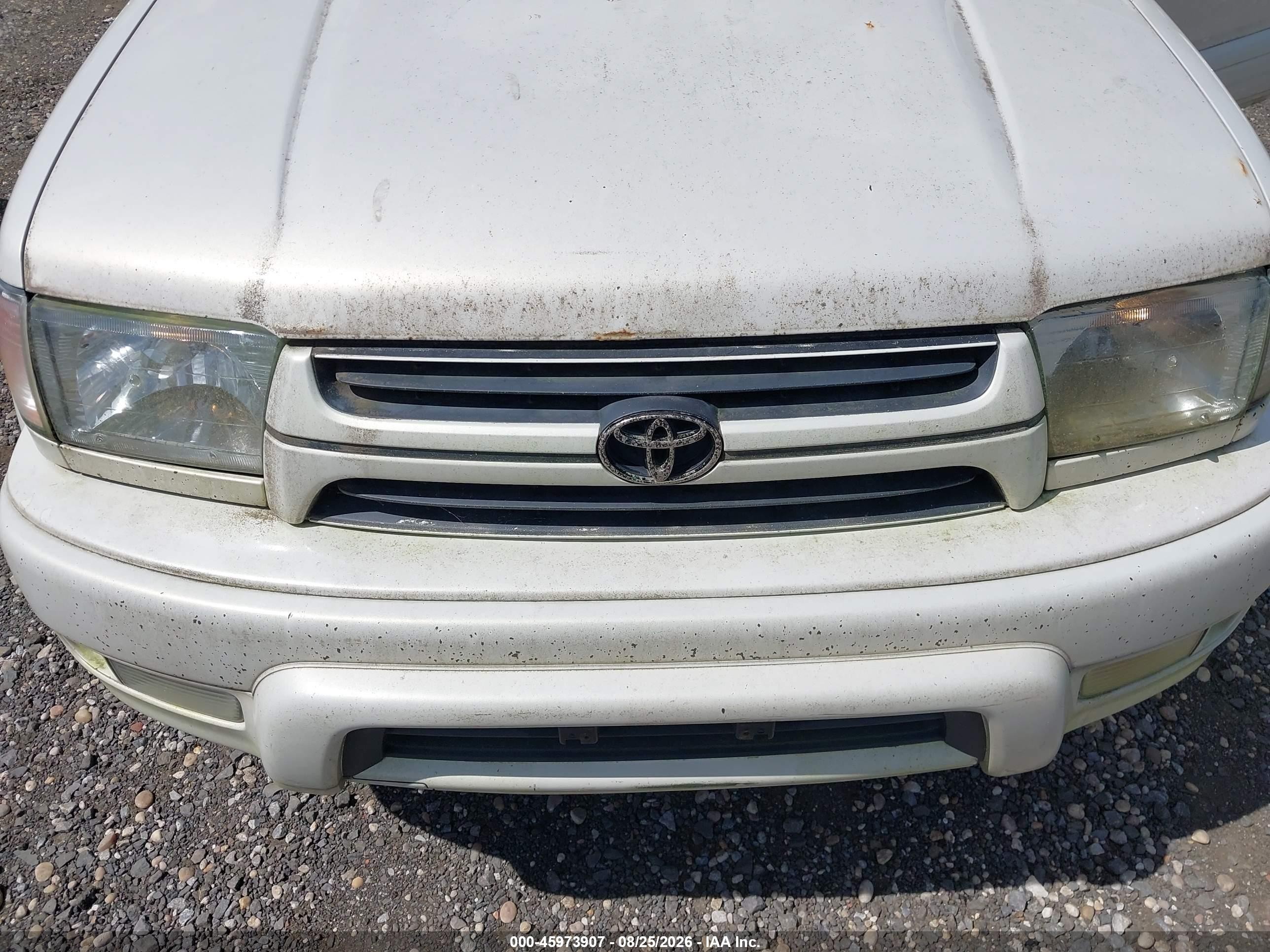 2002 Toyota 4runner Limited V6 Белый vin: JT3HN87R929070803