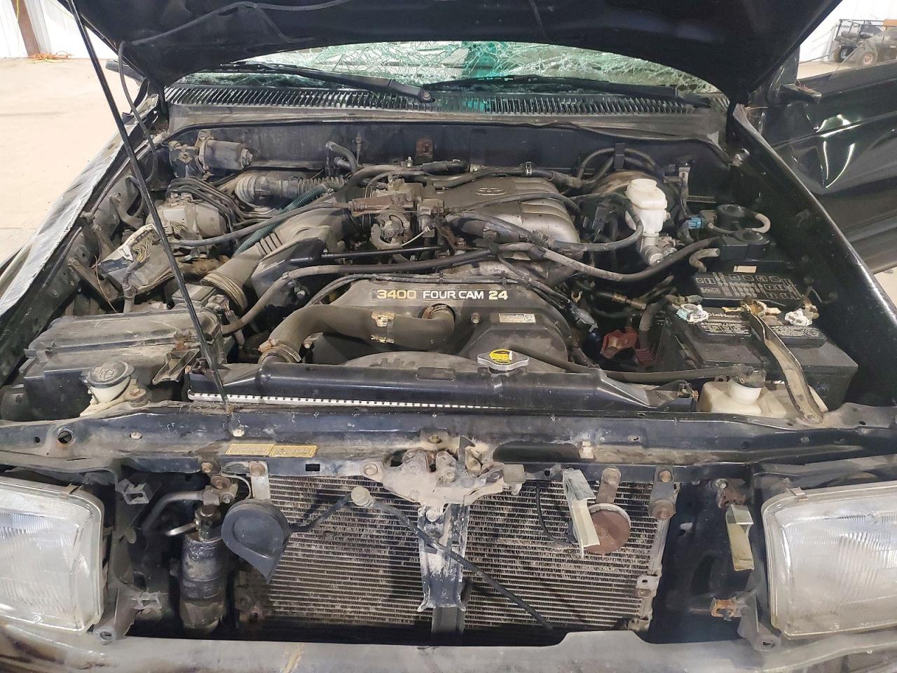 1998 Toyota 4runner Limited Black vin: JT3HN87R9W0184746