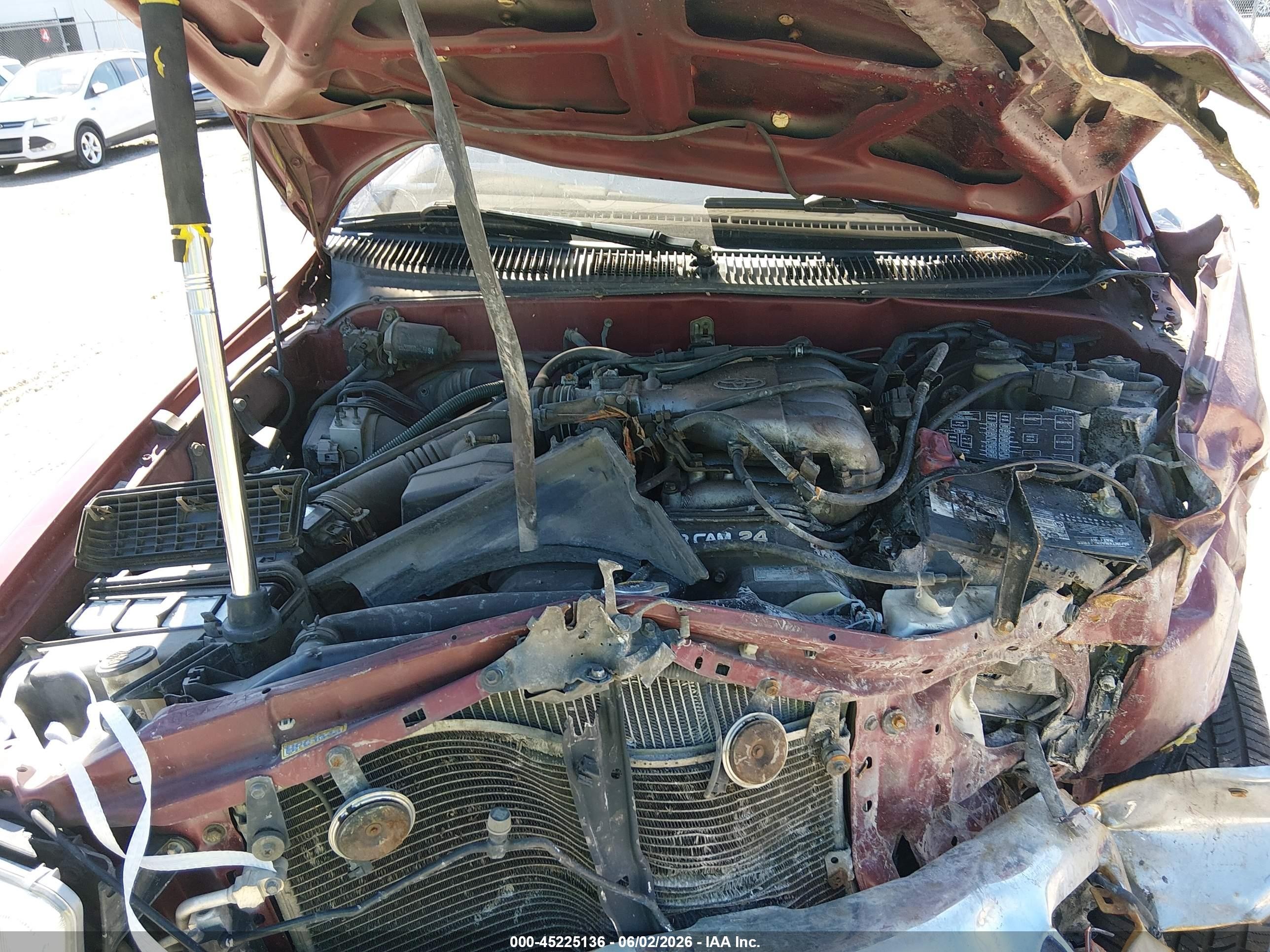 1998 Toyota 4runner Sr5 V6 Limited Maroon vin: JT3HN87R9W9014334