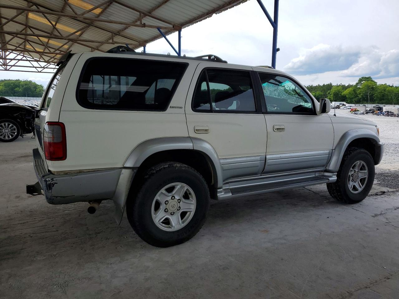 1999 Toyota 4runner Limited White vin: JT3HN87R9X0246440