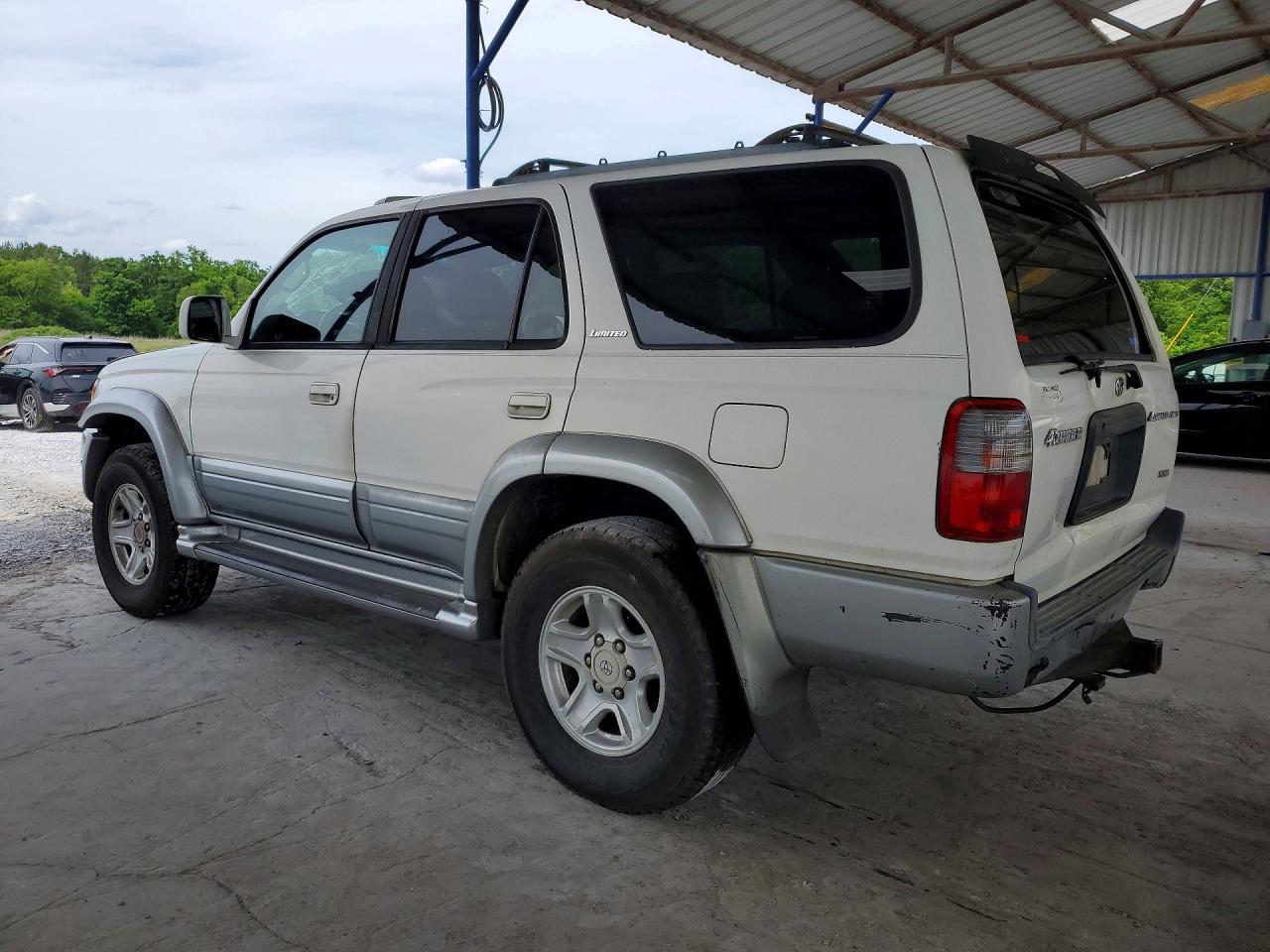 1999 Toyota 4runner Limited White vin: JT3HN87R9X0246440
