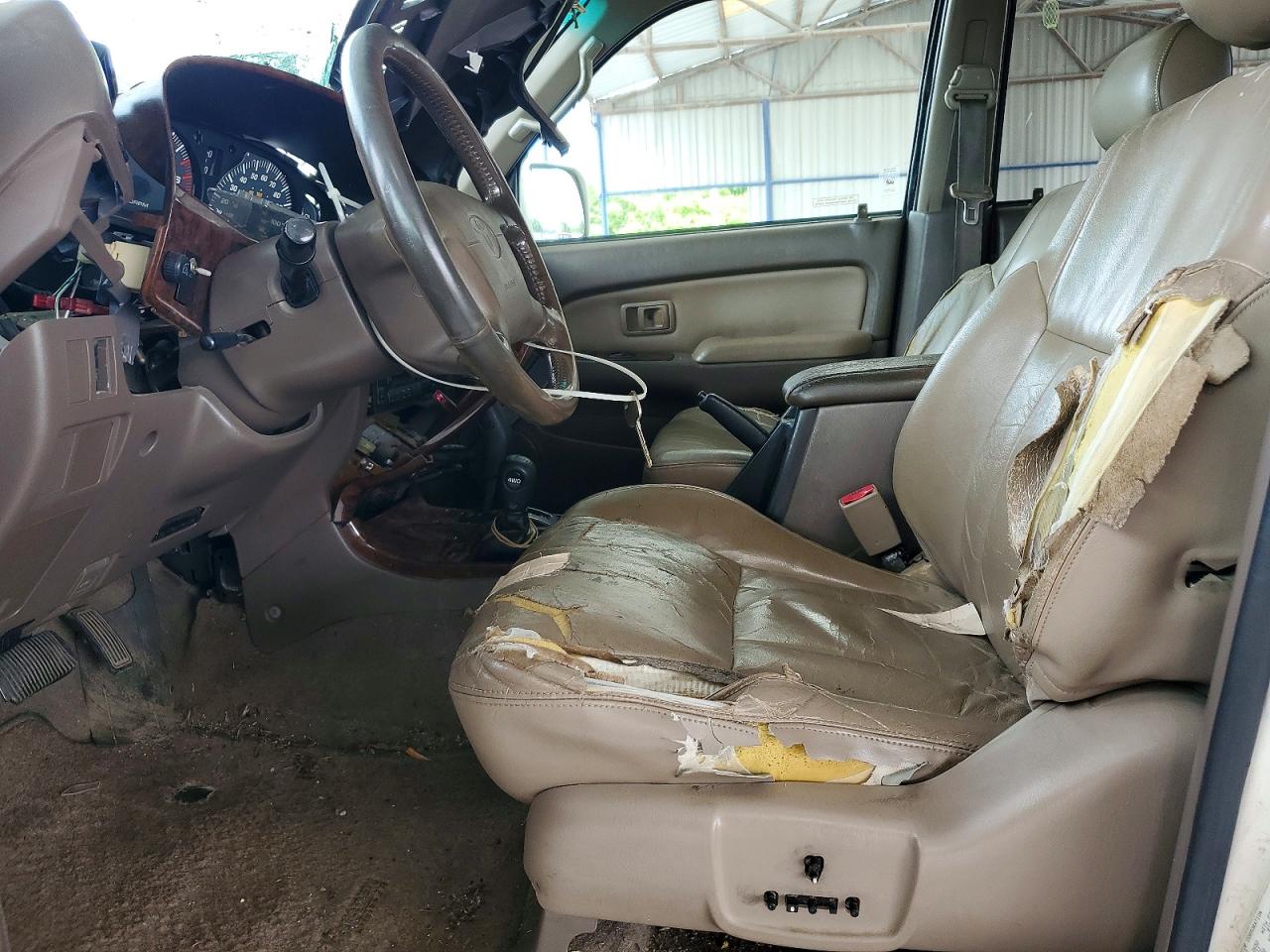 1999 Toyota 4runner Limited White vin: JT3HN87R9X0246440