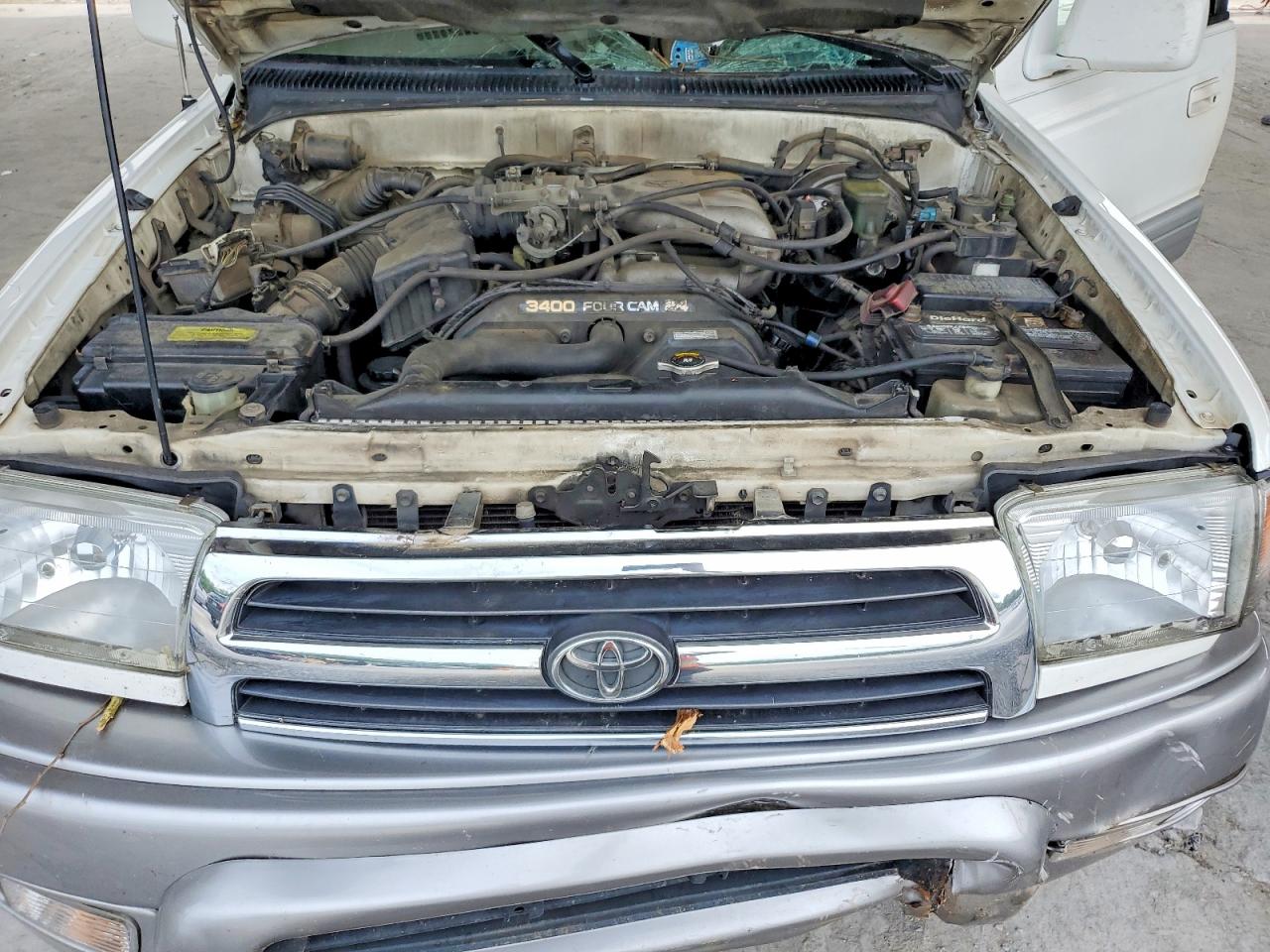 1999 Toyota 4runner Limited White vin: JT3HN87R9X0246440