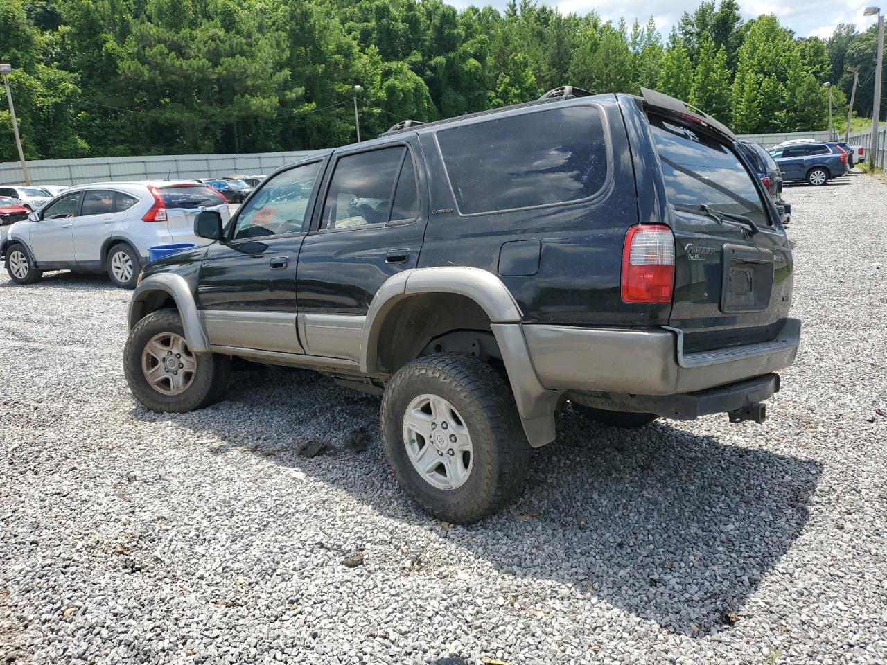 1999 Toyota 4runner Limited Black vin: JT3HN87R9X0247832