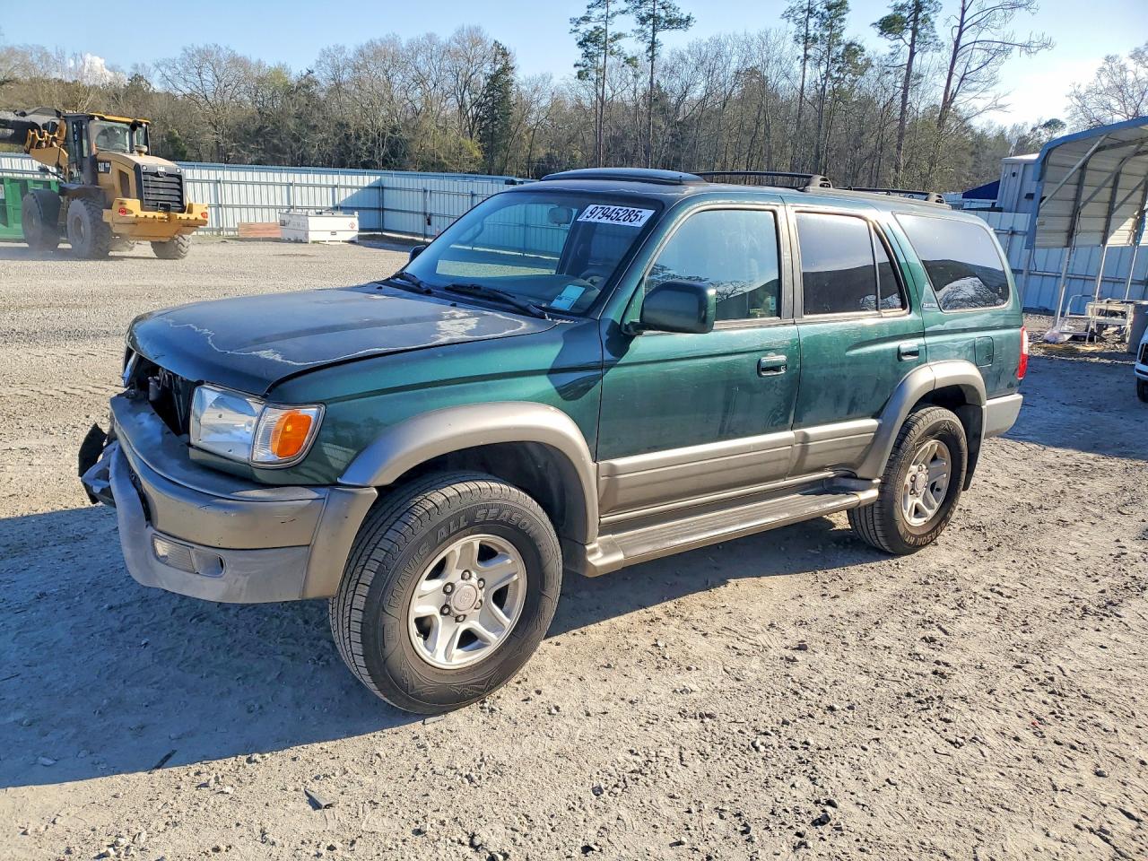 2000 Toyota 4runner Limited Green vin: JT3HN87R9Y9040919
