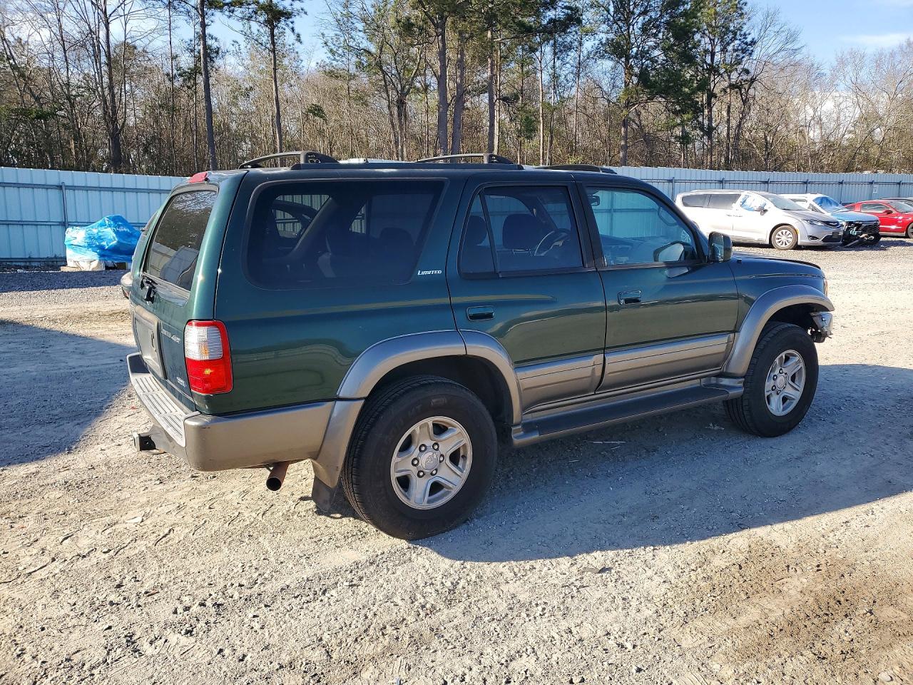 2000 Toyota 4runner Limited Green vin: JT3HN87R9Y9040919
