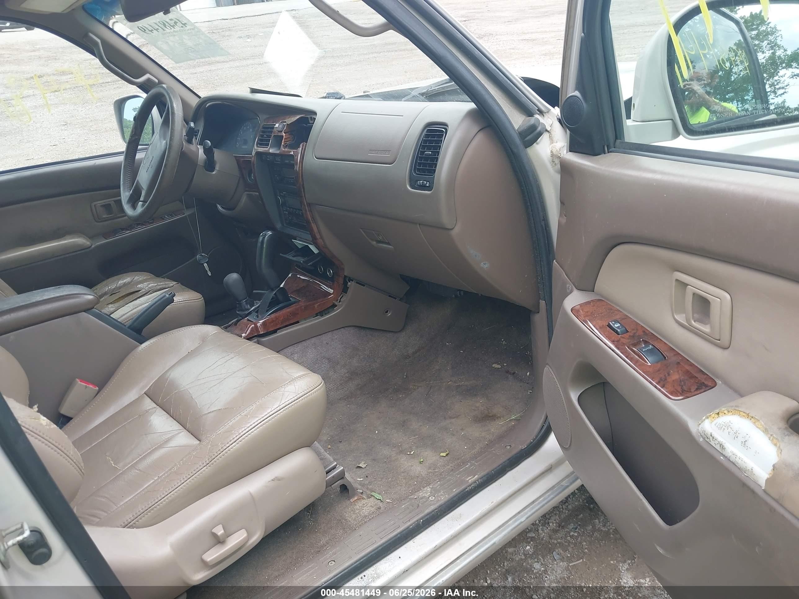 2000 Toyota 4runner Limited V6 Cream vin: JT3HN87R9Y9042718