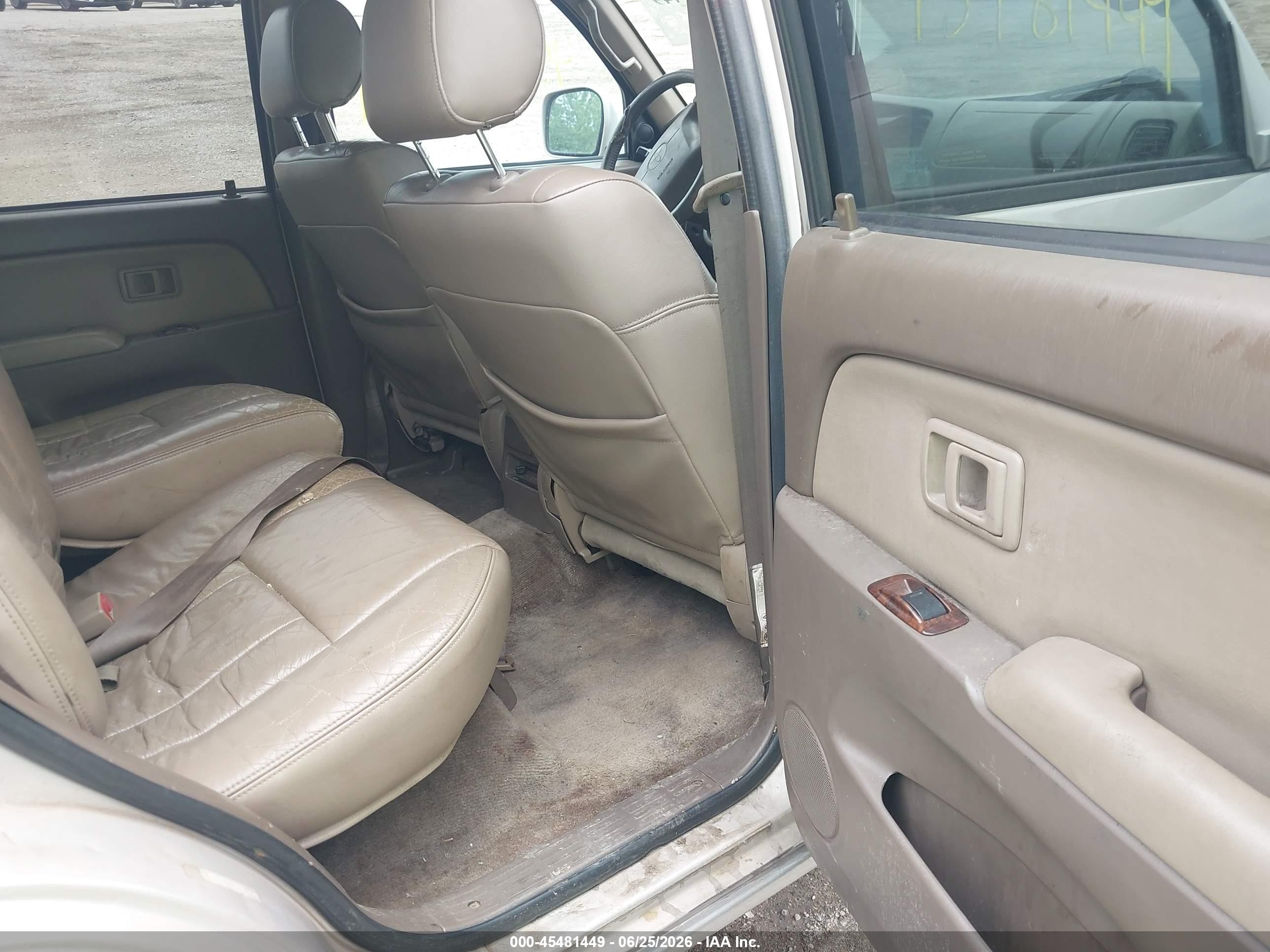 2000 Toyota 4runner Limited V6 Cream vin: JT3HN87R9Y9042718