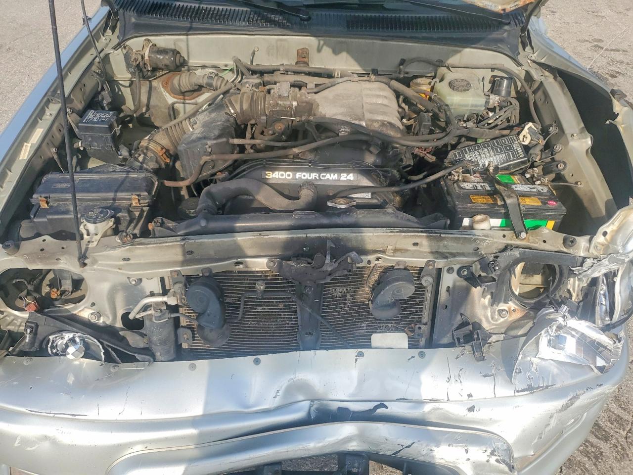2002 Toyota 4runner Limited Silver vin: JT3HN87RX20371987