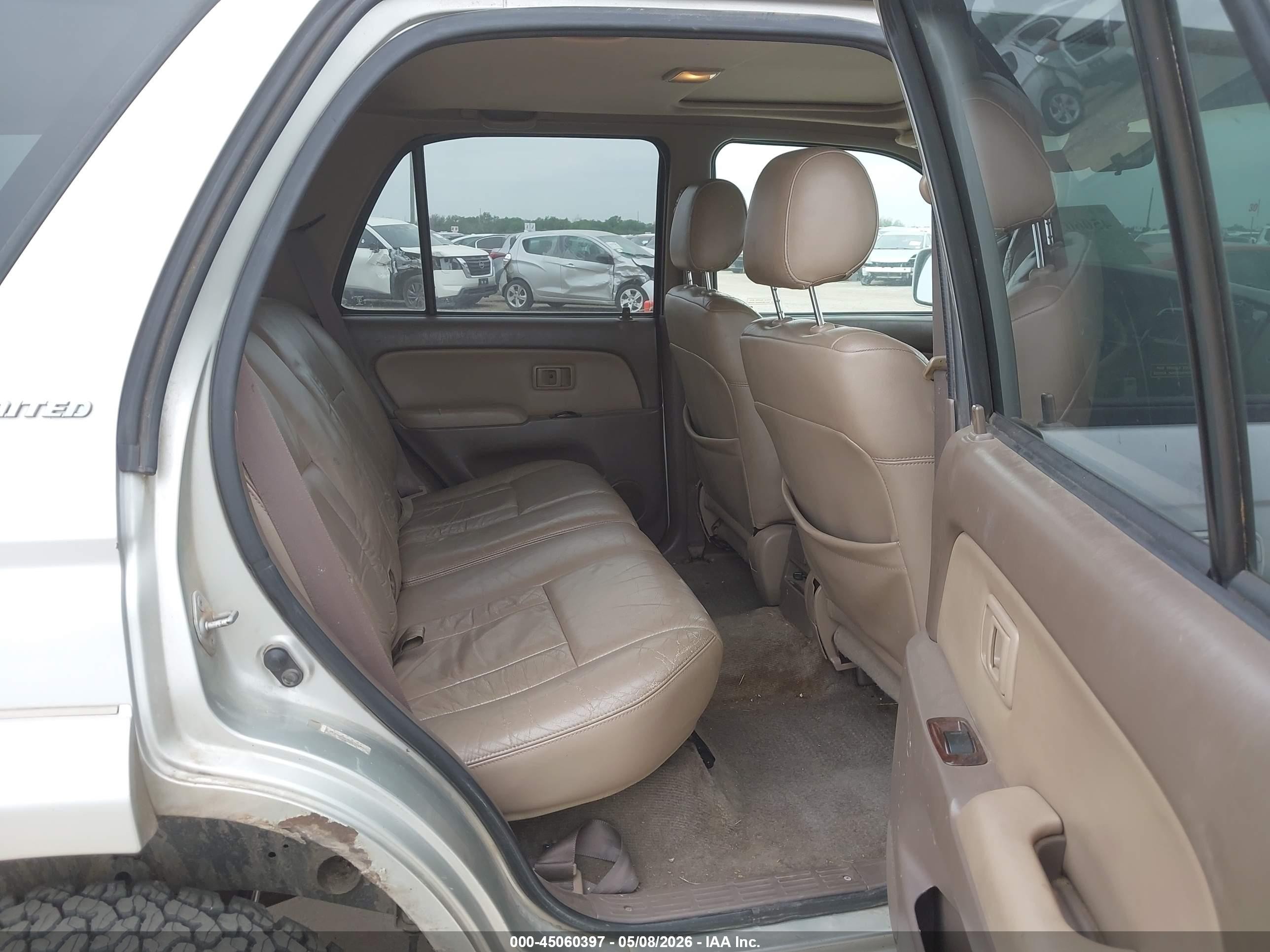 2002 Toyota 4runner Limited V6 Silver vin: JT3HN87RX20376607