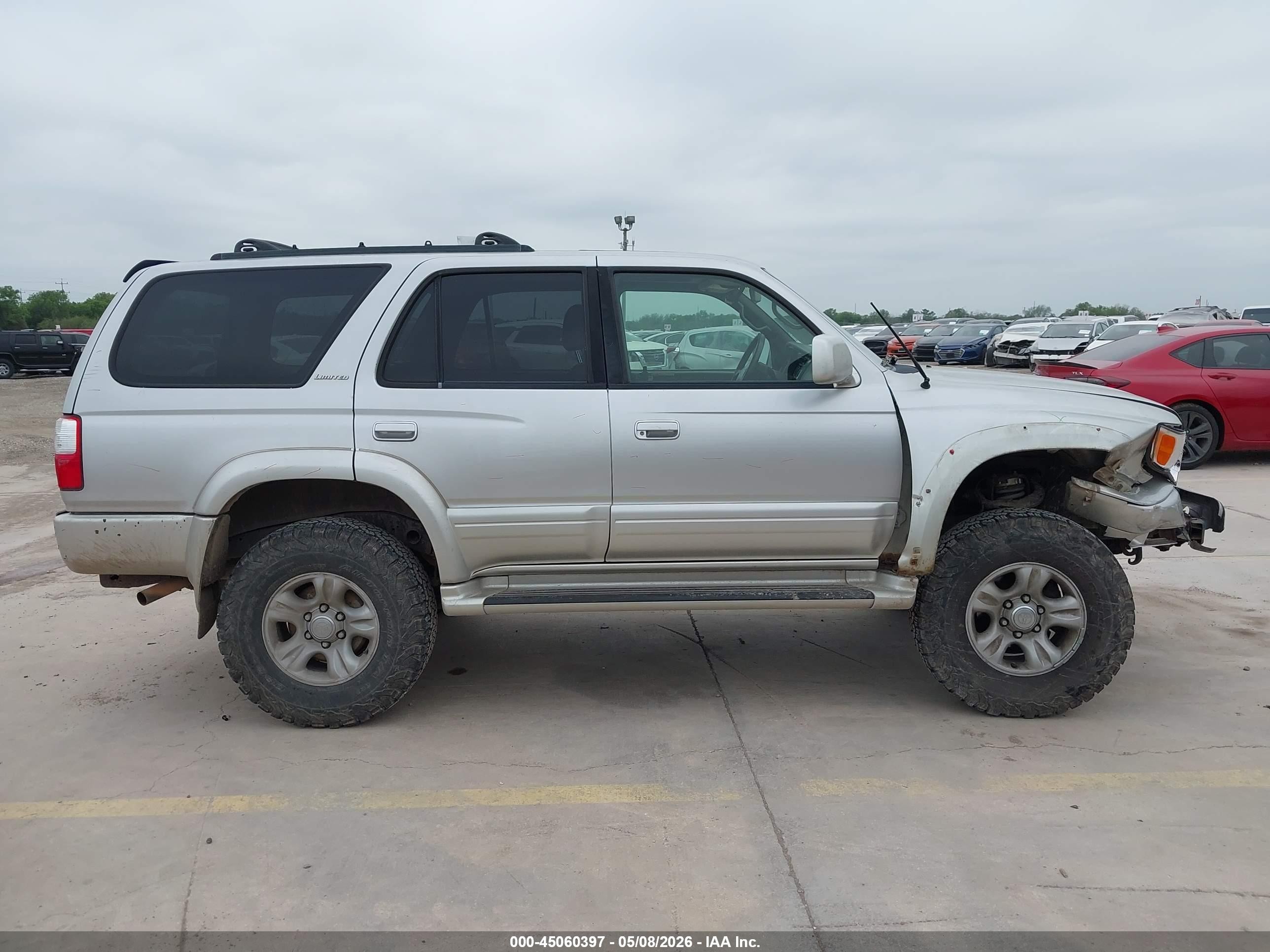 2002 Toyota 4runner Limited V6 Silver vin: JT3HN87RX20376607