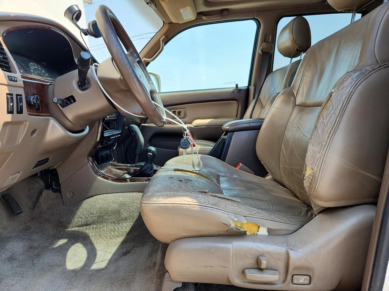 2002 Toyota 4runner Limited White vin: JT3HN87RX29062998