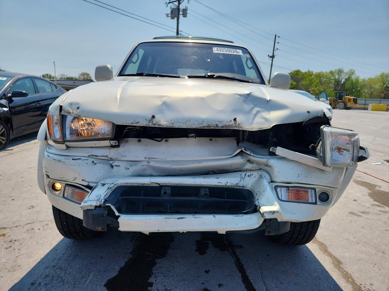 2002 Toyota 4runner Limited White vin: JT3HN87RX29062998