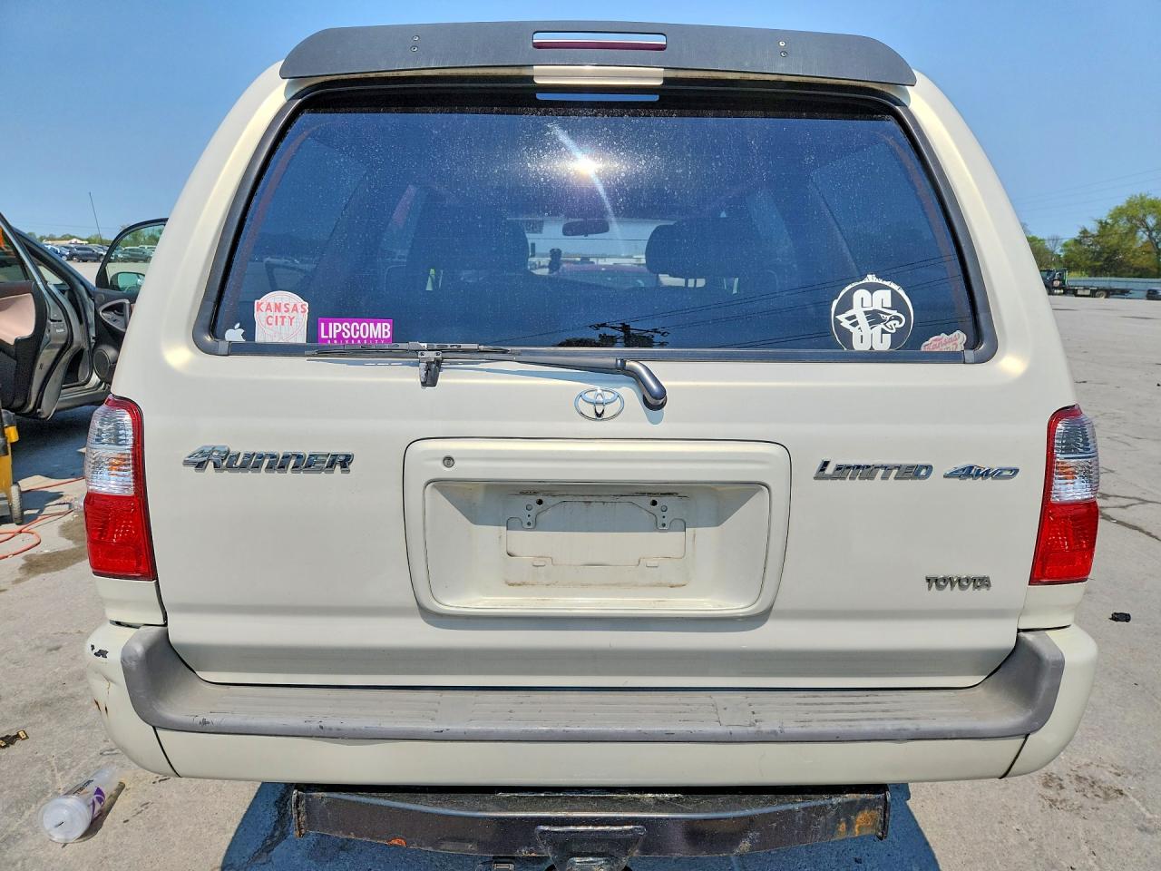 2002 Toyota 4runner Limited White vin: JT3HN87RX29062998