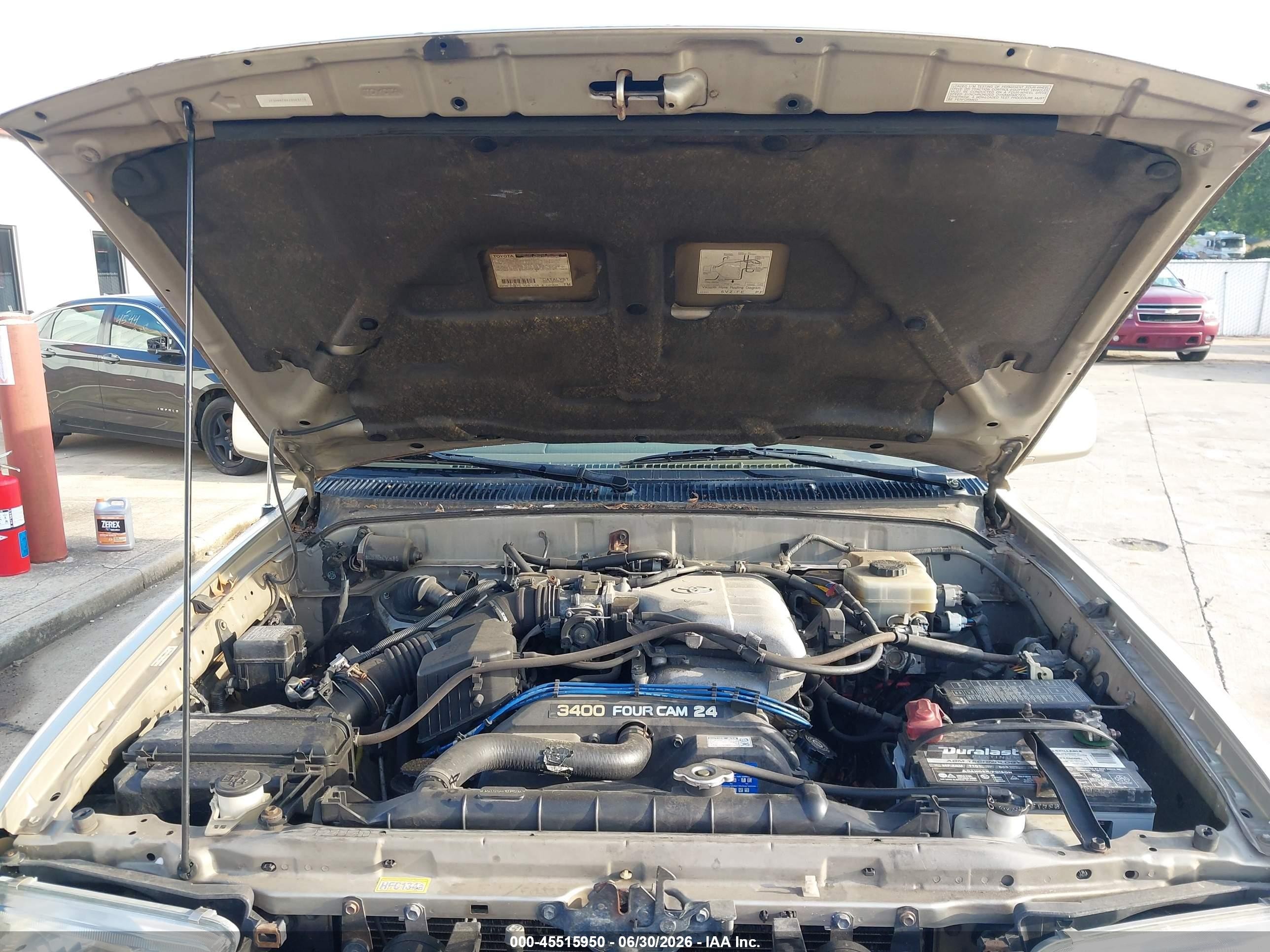 2002 Toyota 4runner Limited V6 Золотой vin: JT3HN87RX29063715