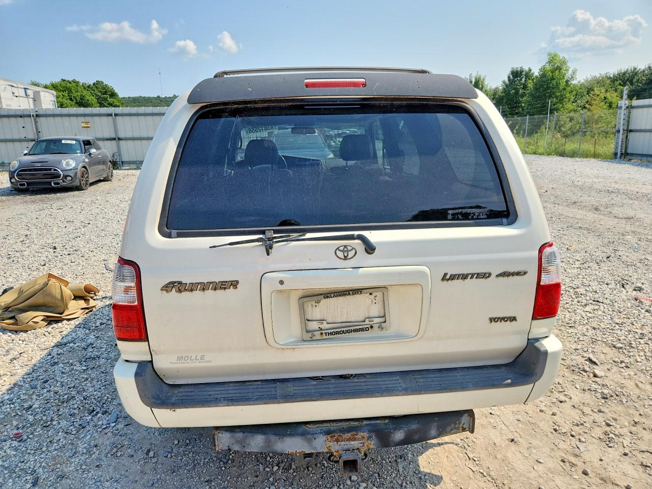 2002 Toyota 4runner Limited White vin: JT3HN87RX29072205