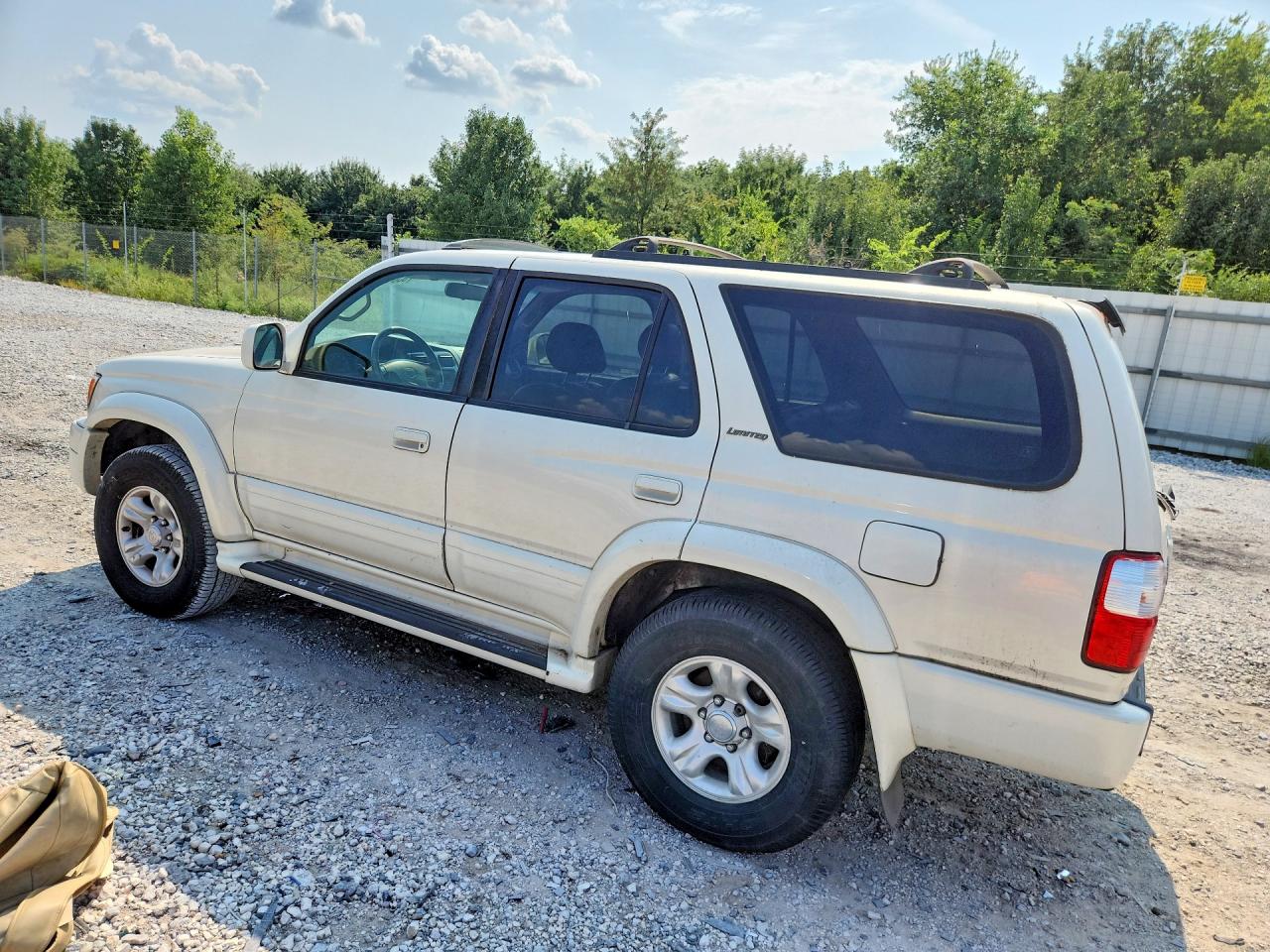 2002 Toyota 4runner Limited White vin: JT3HN87RX29072205