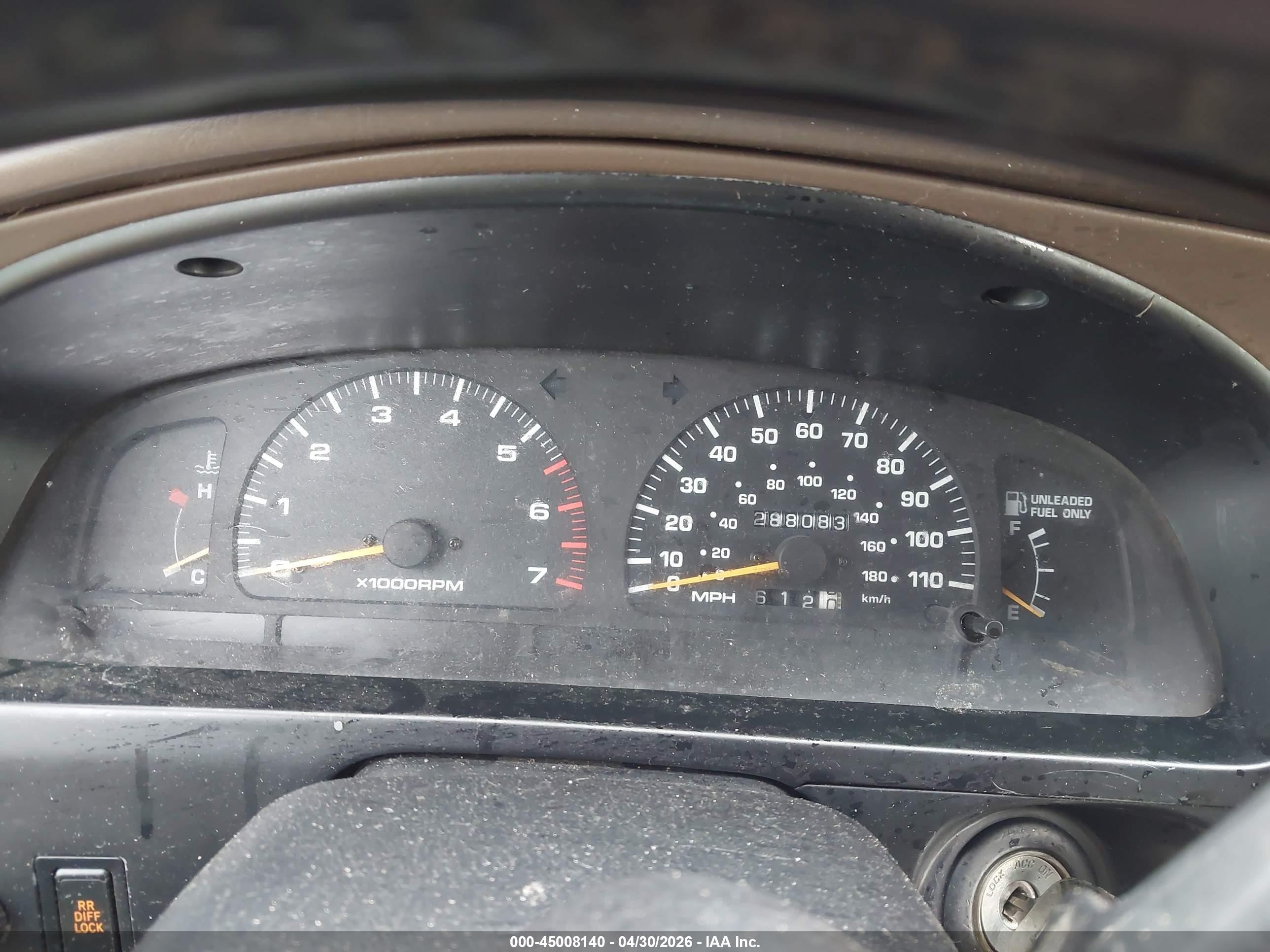 1997 Toyota 4runner Sr5 V6 Limited Серый vin: JT3HN87RXV0104238