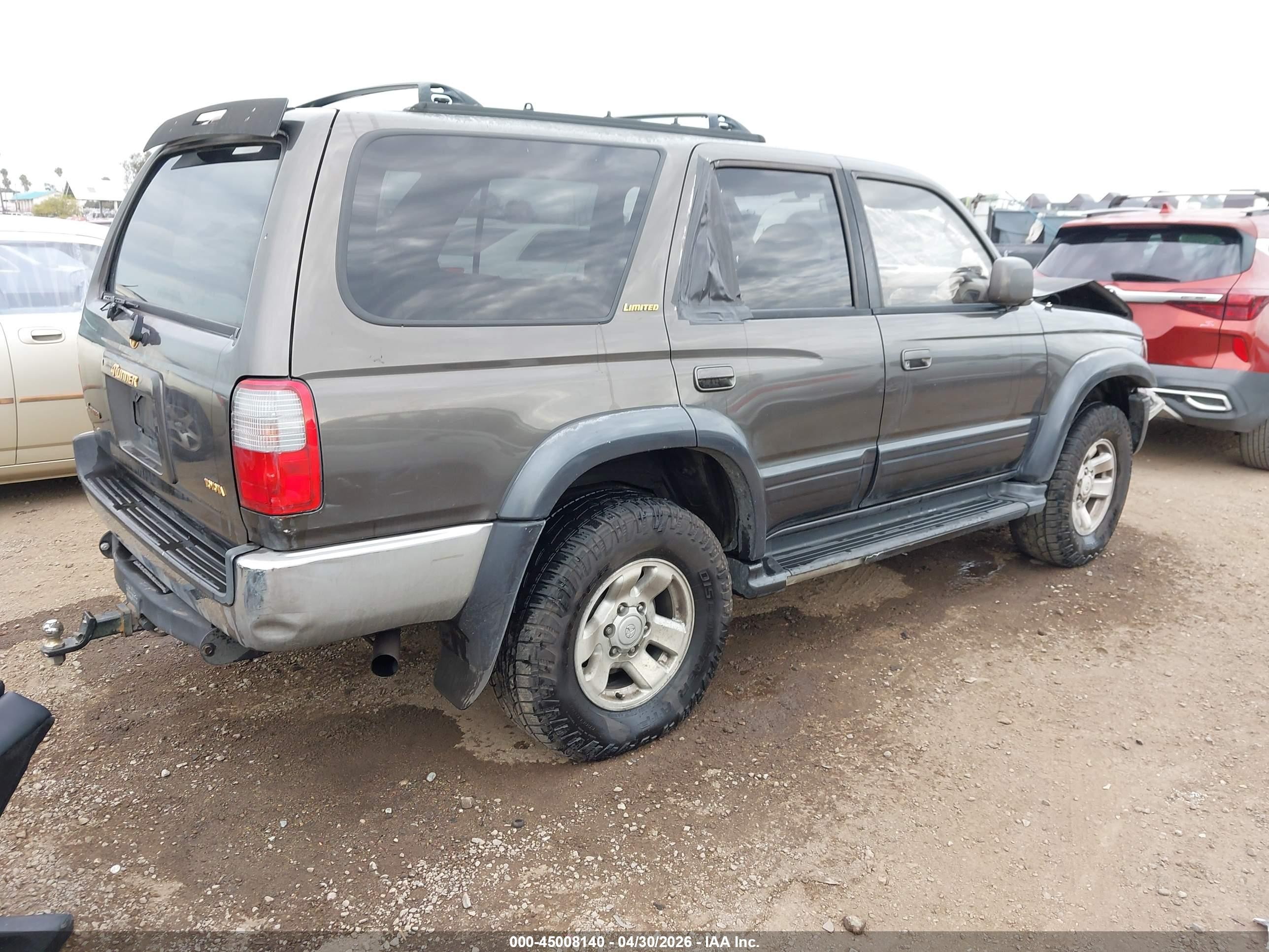 1997 Toyota 4runner Sr5 V6 Limited Серый vin: JT3HN87RXV0104238