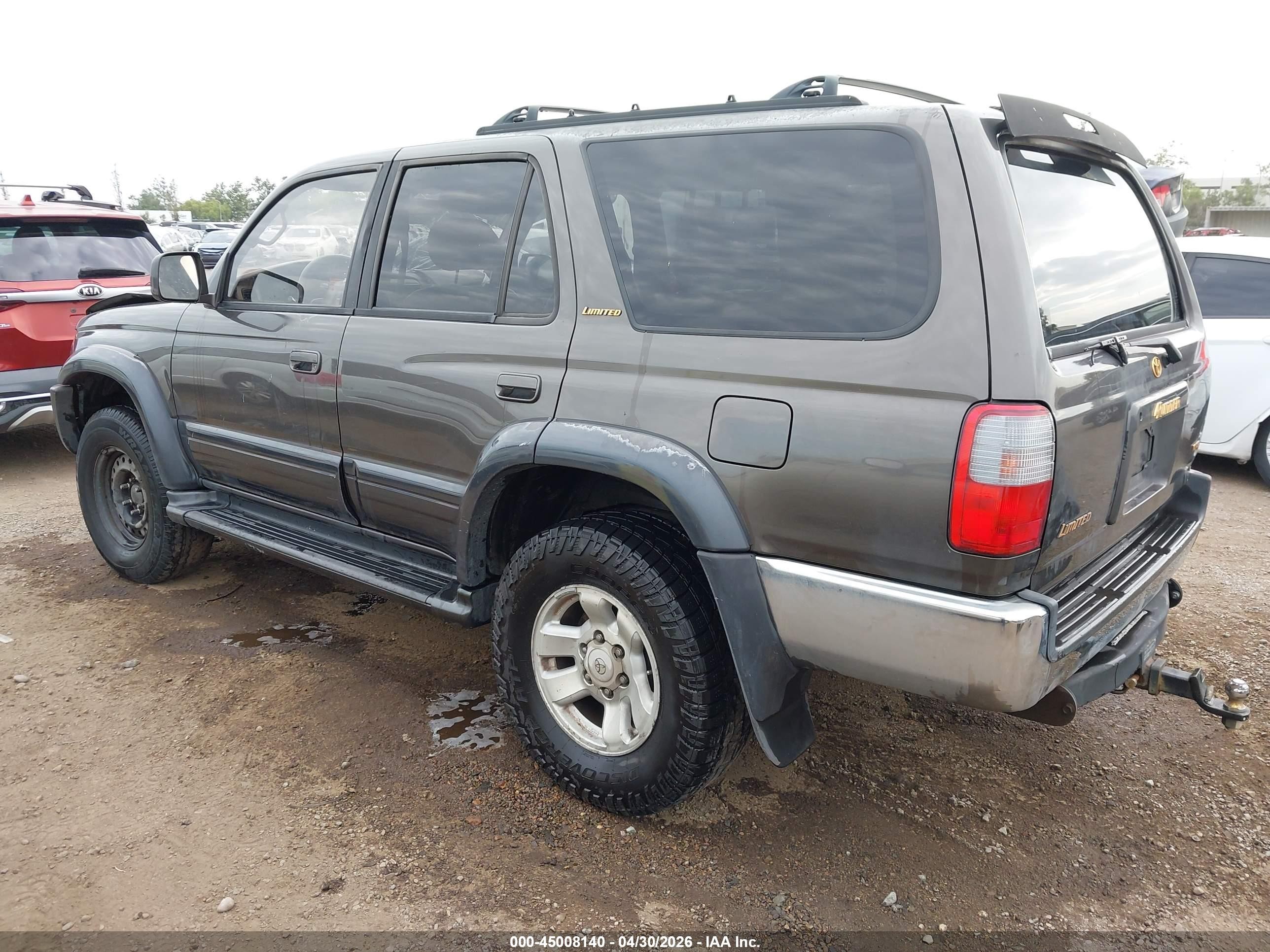 1997 Toyota 4runner Sr5 V6 Limited Серый vin: JT3HN87RXV0104238