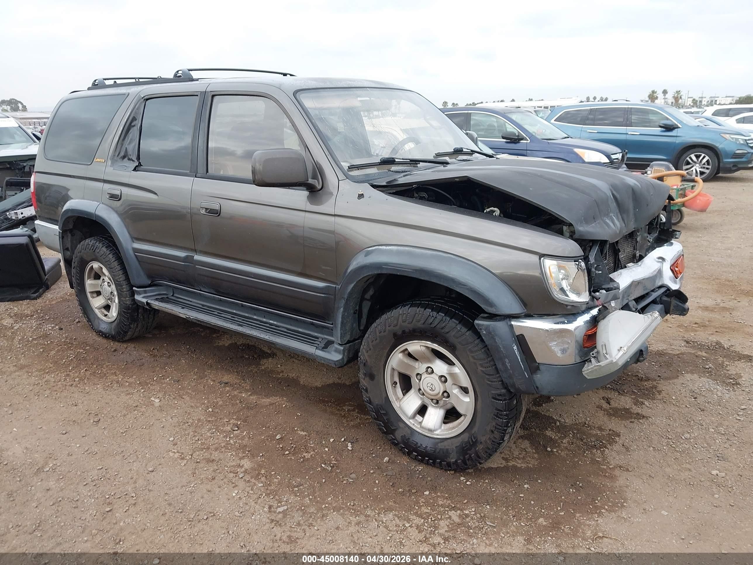 1997 Toyota 4runner Sr5 V6 Limited Серый vin: JT3HN87RXV0104238