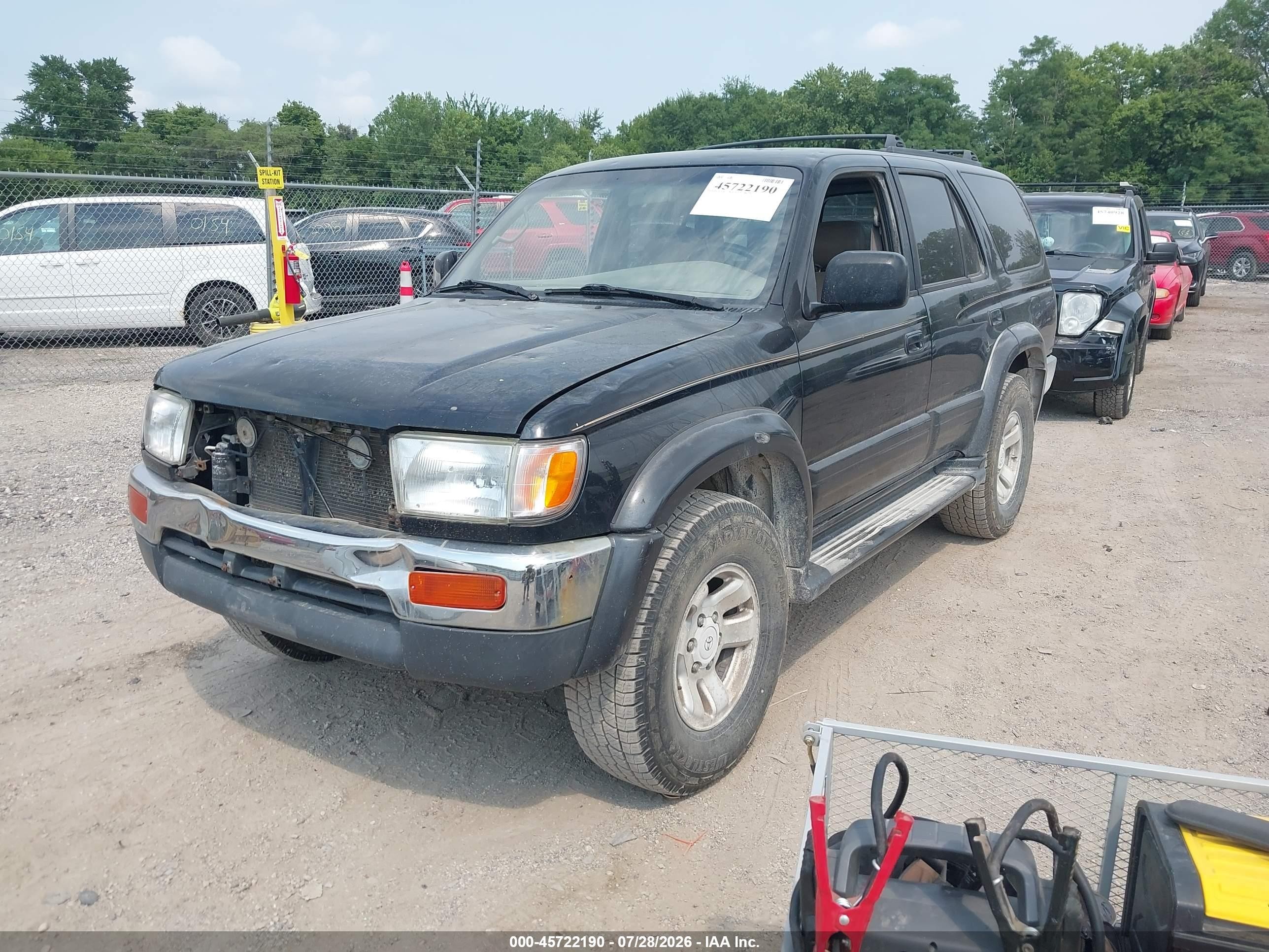 1997 Toyota 4runner Sr5 V6 Limited Черный vin: JT3HN87RXV0123520