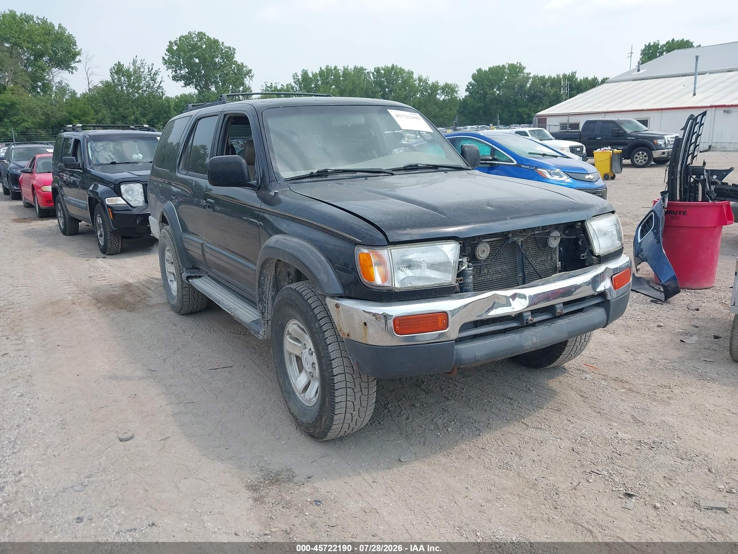 1997 Toyota 4runner Sr5 V6 Limited Black vin: JT3HN87RXV0123520