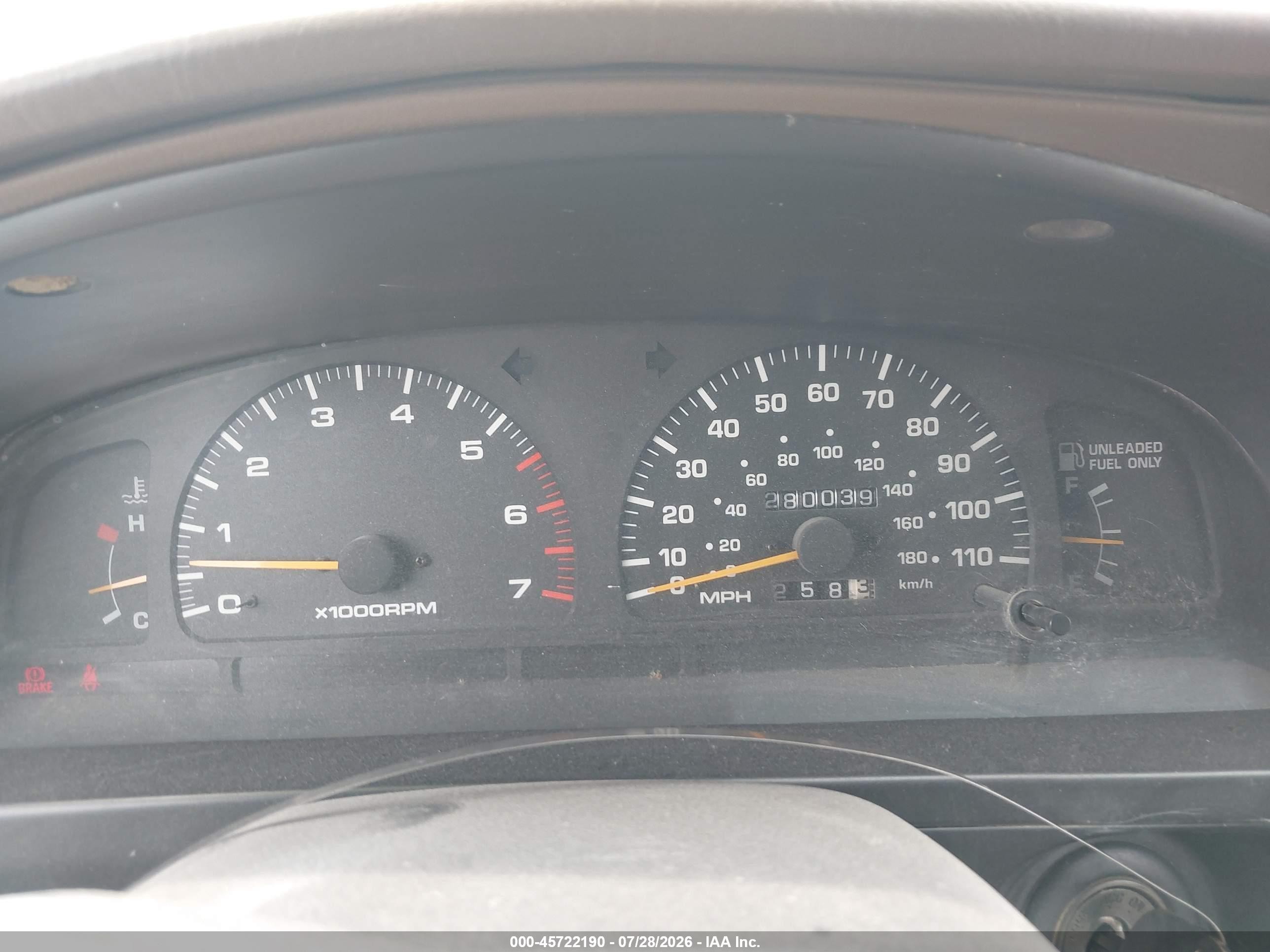 1997 Toyota 4runner Sr5 V6 Limited Черный vin: JT3HN87RXV0123520