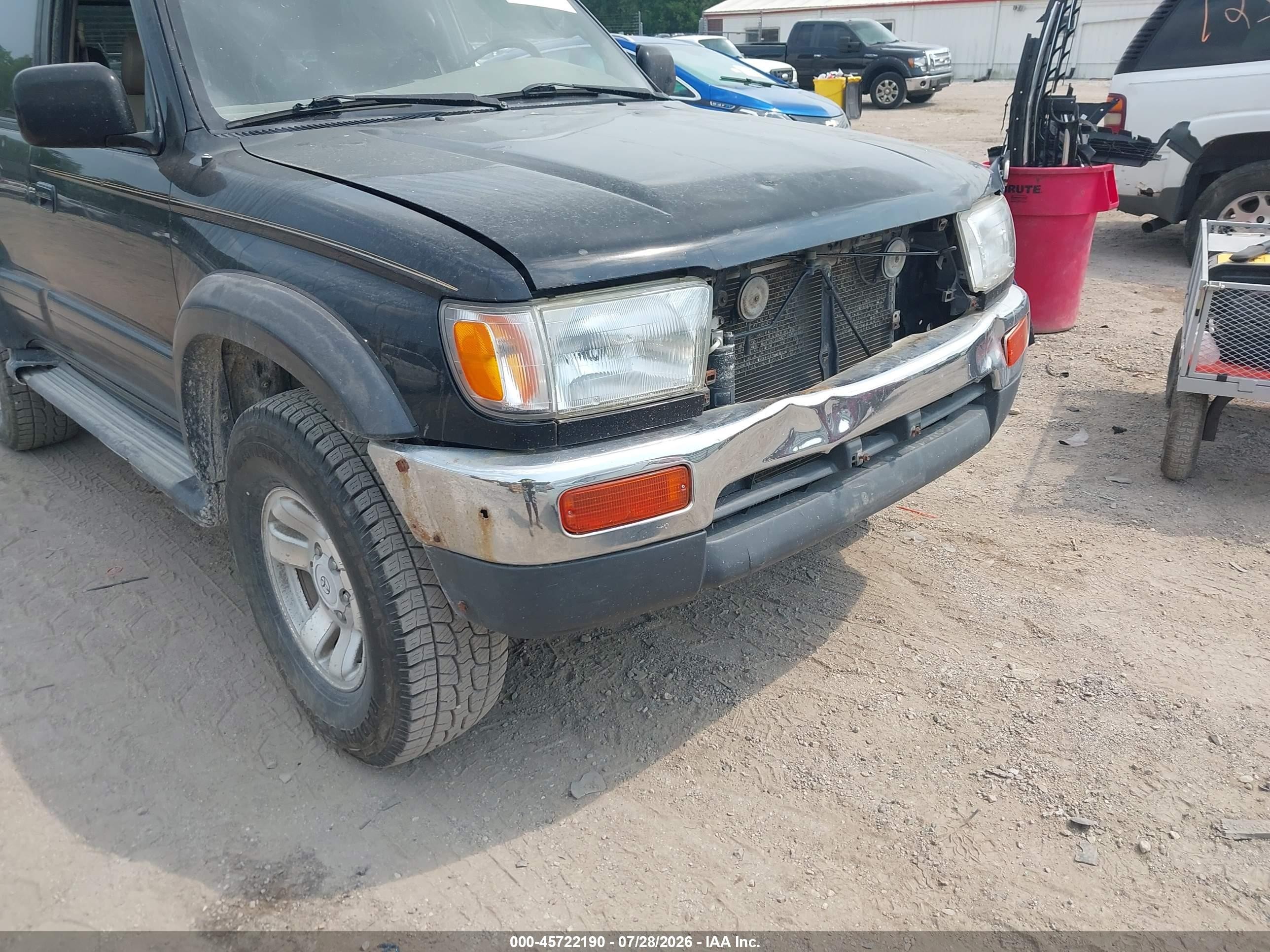 1997 Toyota 4runner Sr5 V6 Limited Черный vin: JT3HN87RXV0123520