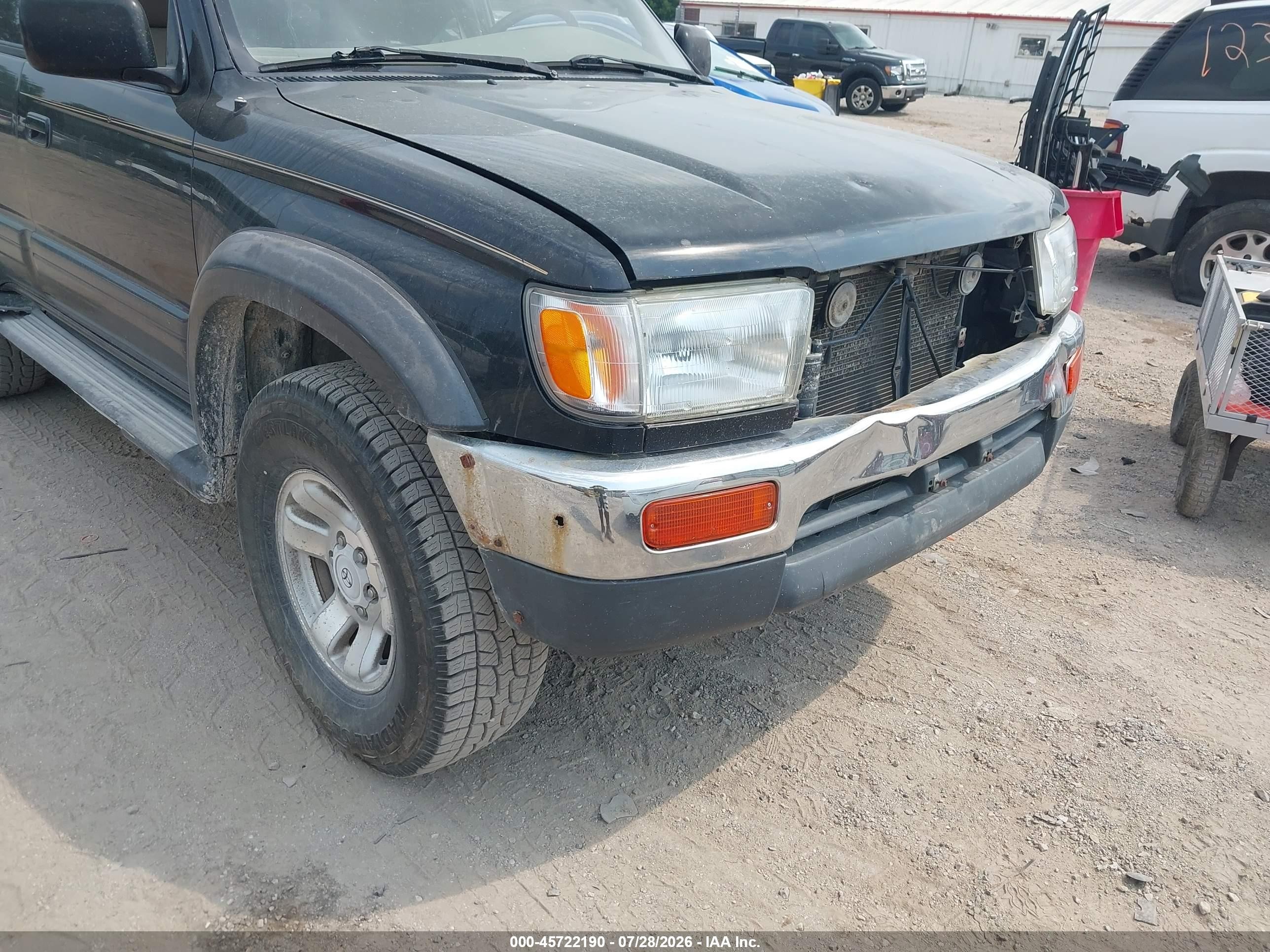 1997 Toyota 4runner Sr5 V6 Limited Черный vin: JT3HN87RXV0123520