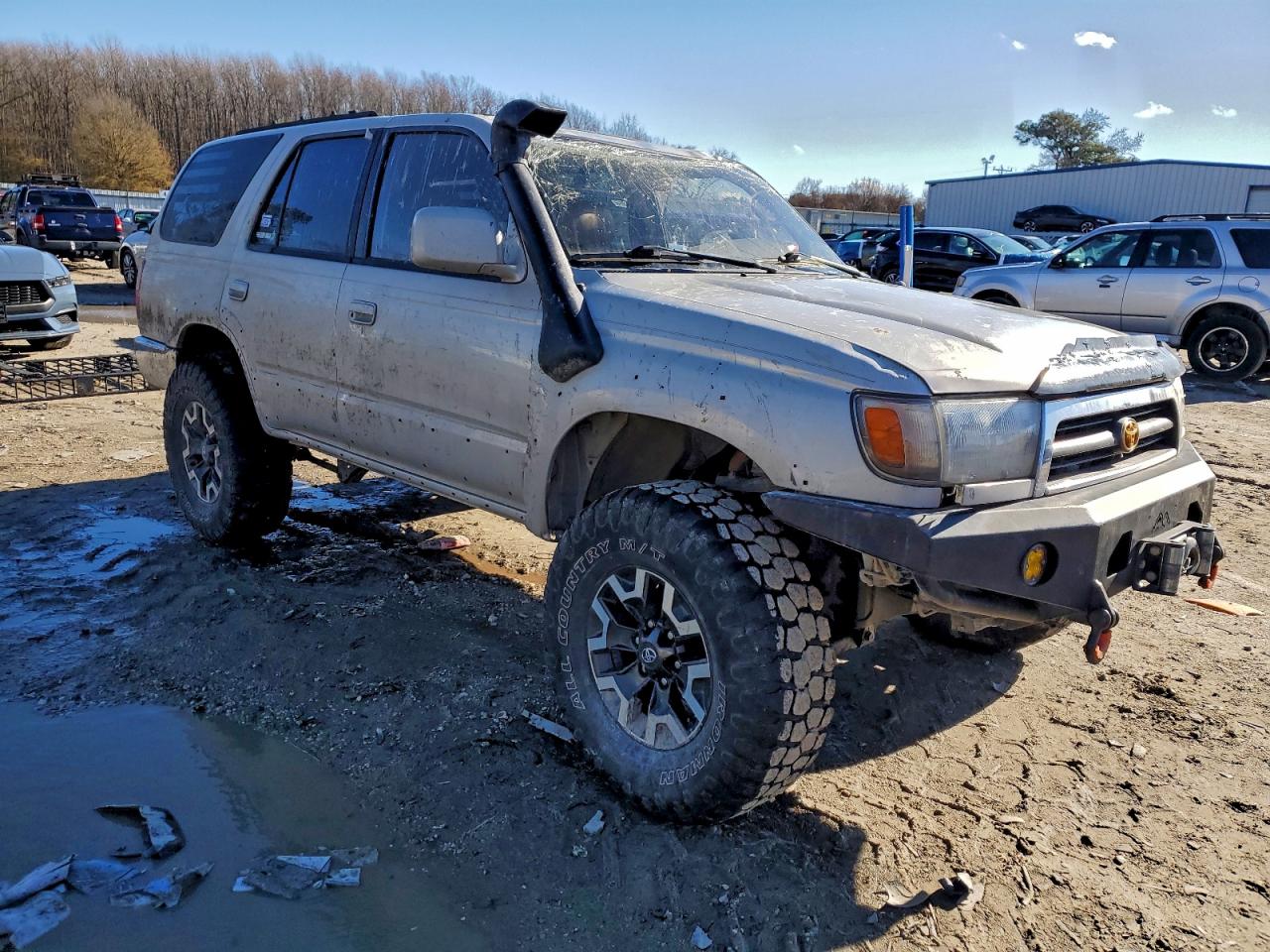 1998 Toyota 4runner Limited Beige vin: JT3HN87RXW9013404
