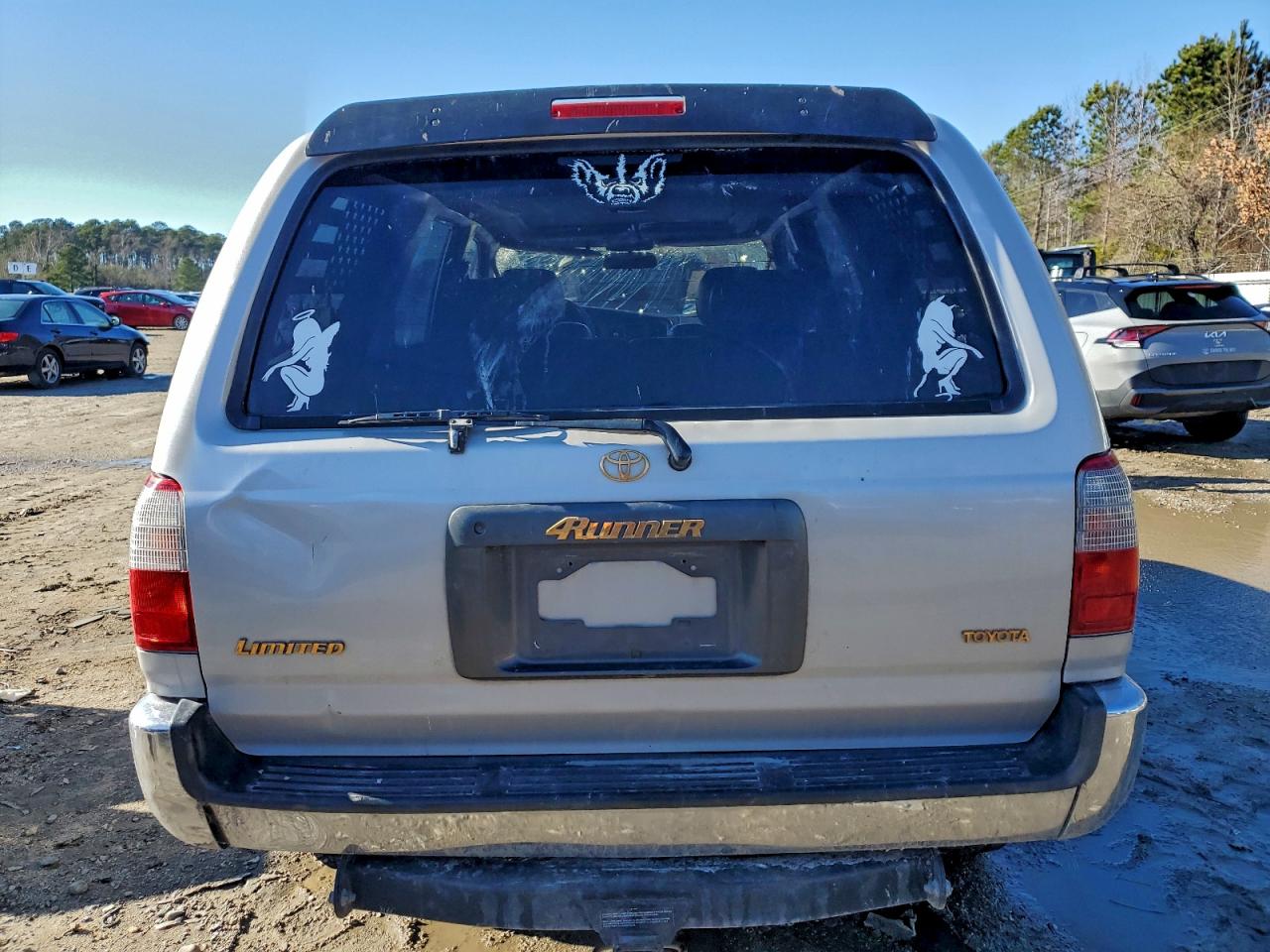 1998 Toyota 4runner Limited Beige vin: JT3HN87RXW9013404