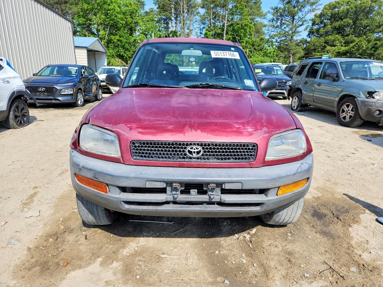 1996 Toyota Rav4 Base Maroon vin: JT3HP10V0T0080019