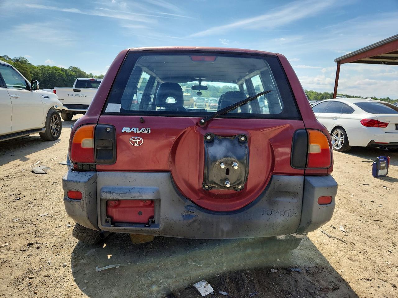 1996 Toyota Rav4 Base Maroon vin: JT3HP10V0T0080019