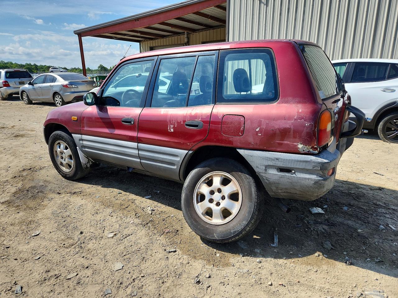 1996 Toyota Rav4 Base Maroon vin: JT3HP10V0T0080019