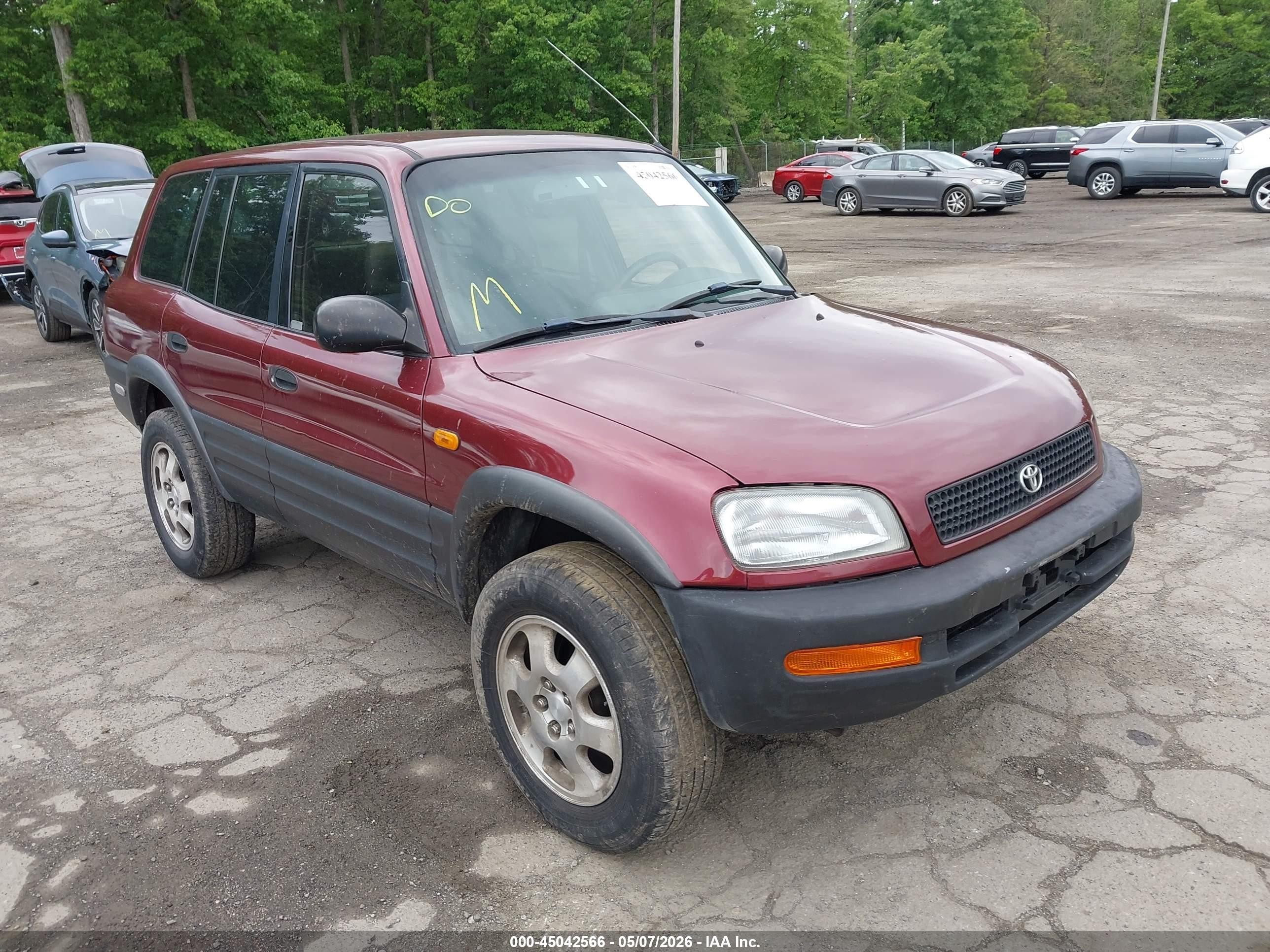 1997 Toyota Rav4   Red vin: JT3HP10V0V0120912
