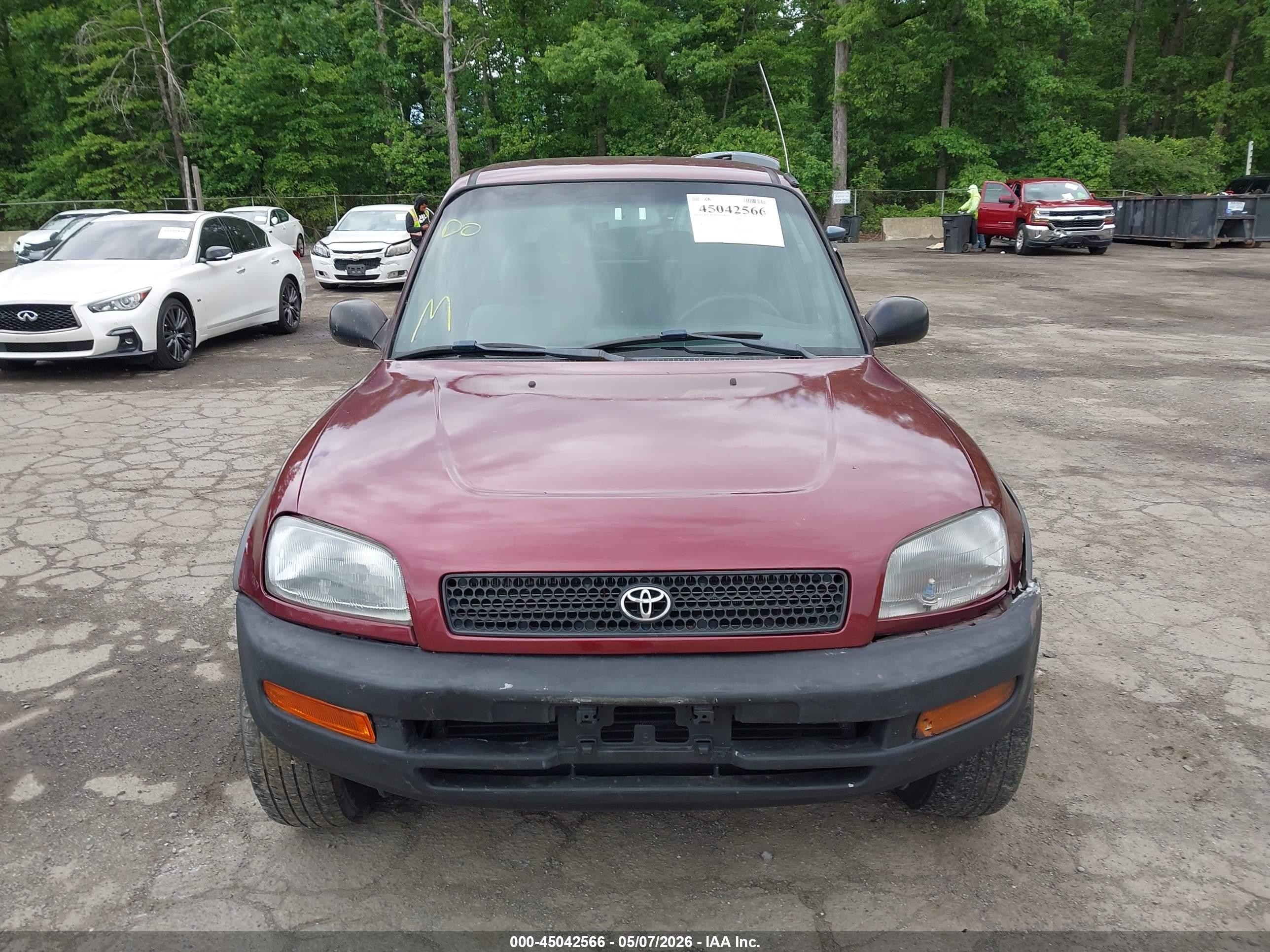 1997 Toyota Rav4   Red vin: JT3HP10V0V0120912