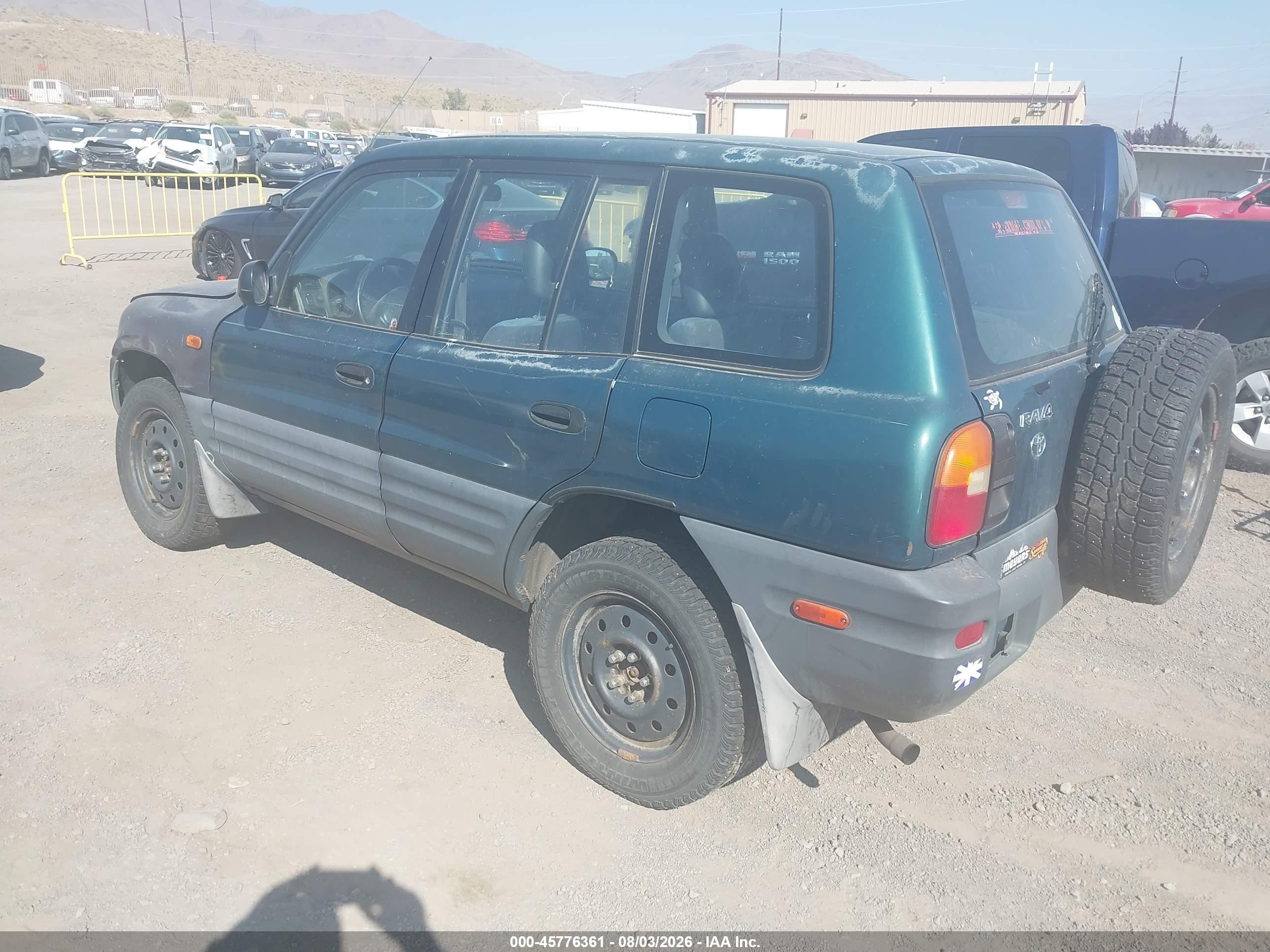 1997 Toyota Rav4   Blue vin: JT3HP10V0V7036922