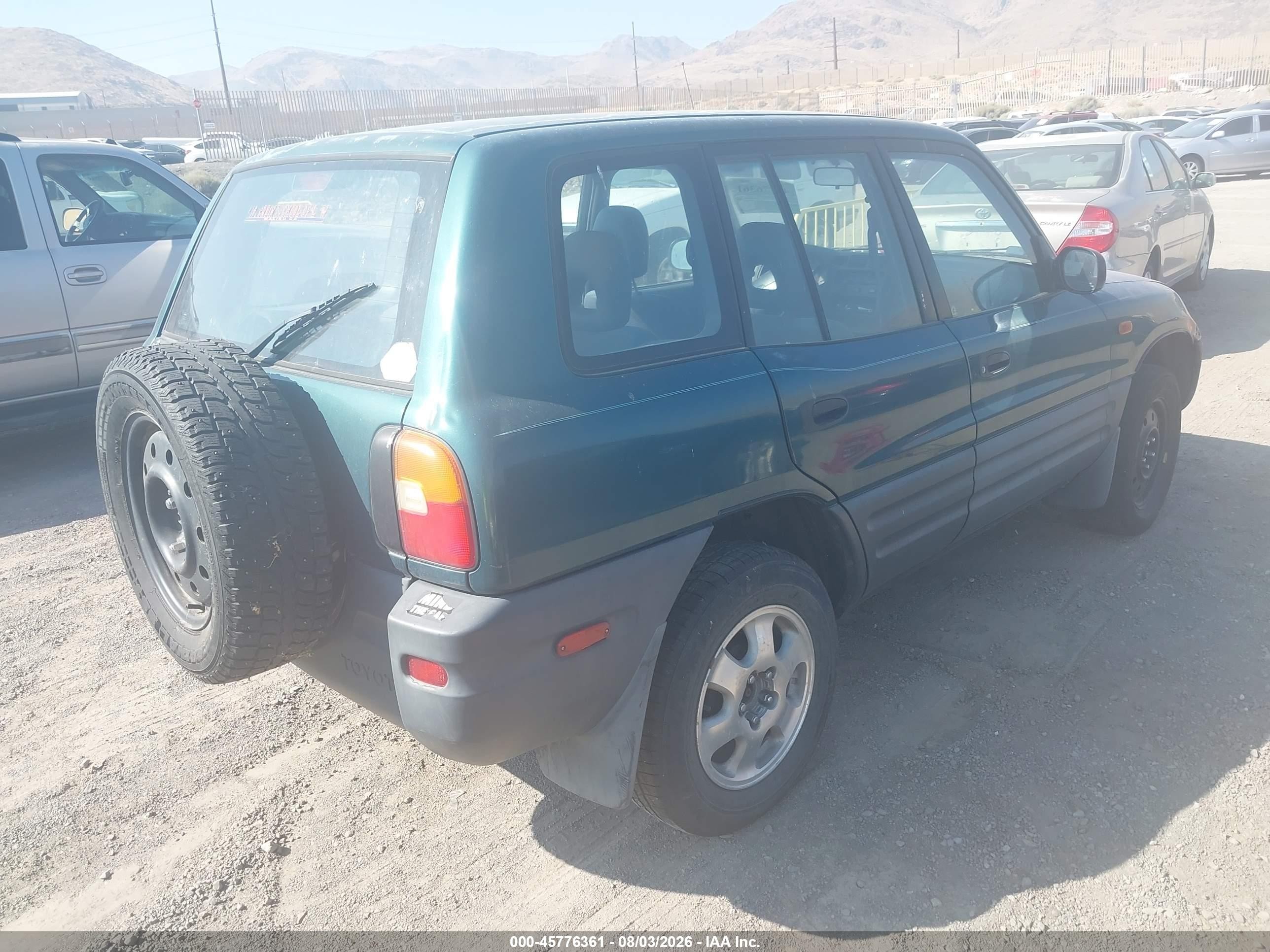 1997 Toyota Rav4   Blue vin: JT3HP10V0V7036922