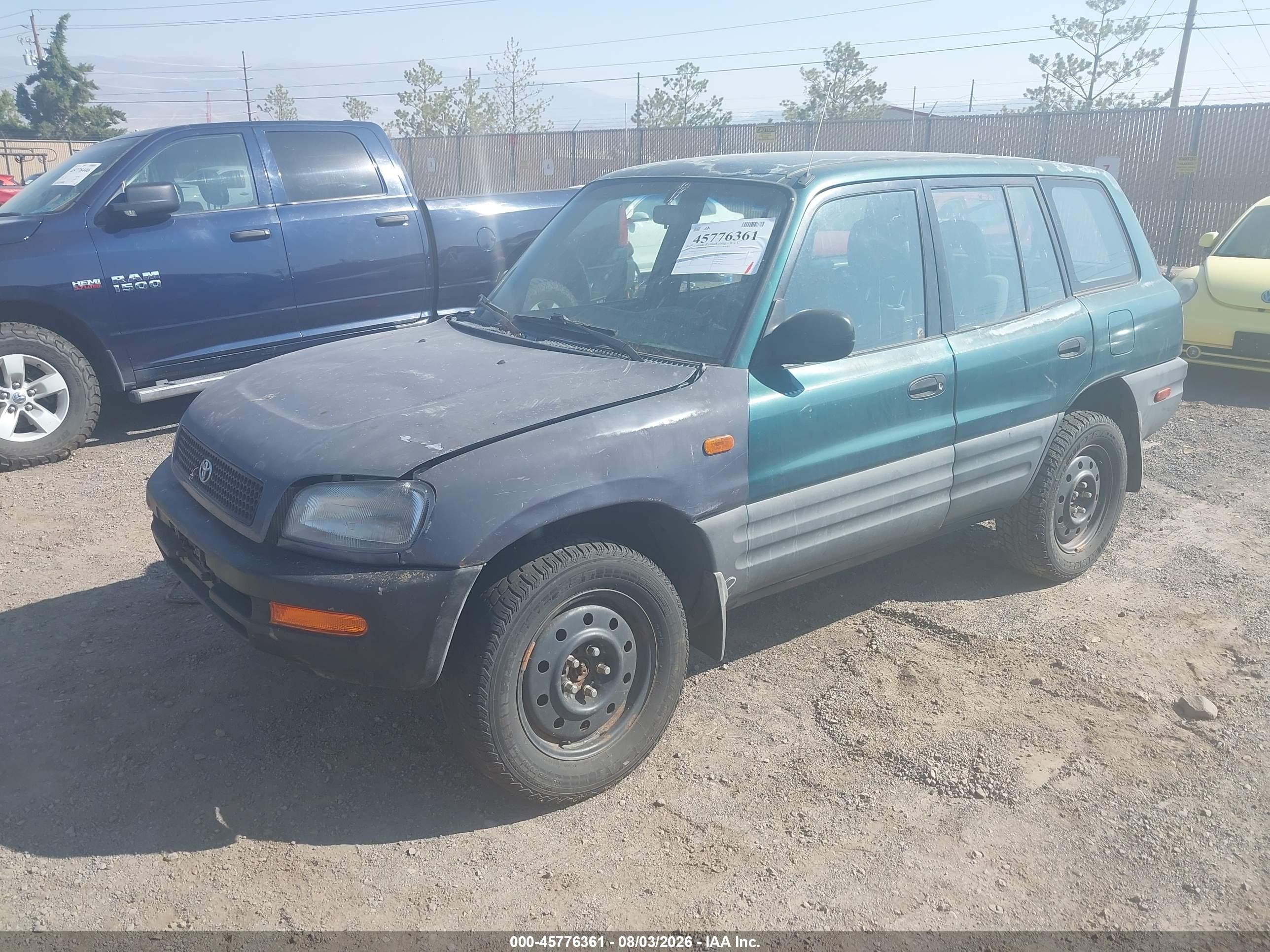 1997 Toyota Rav4   Blue vin: JT3HP10V0V7036922