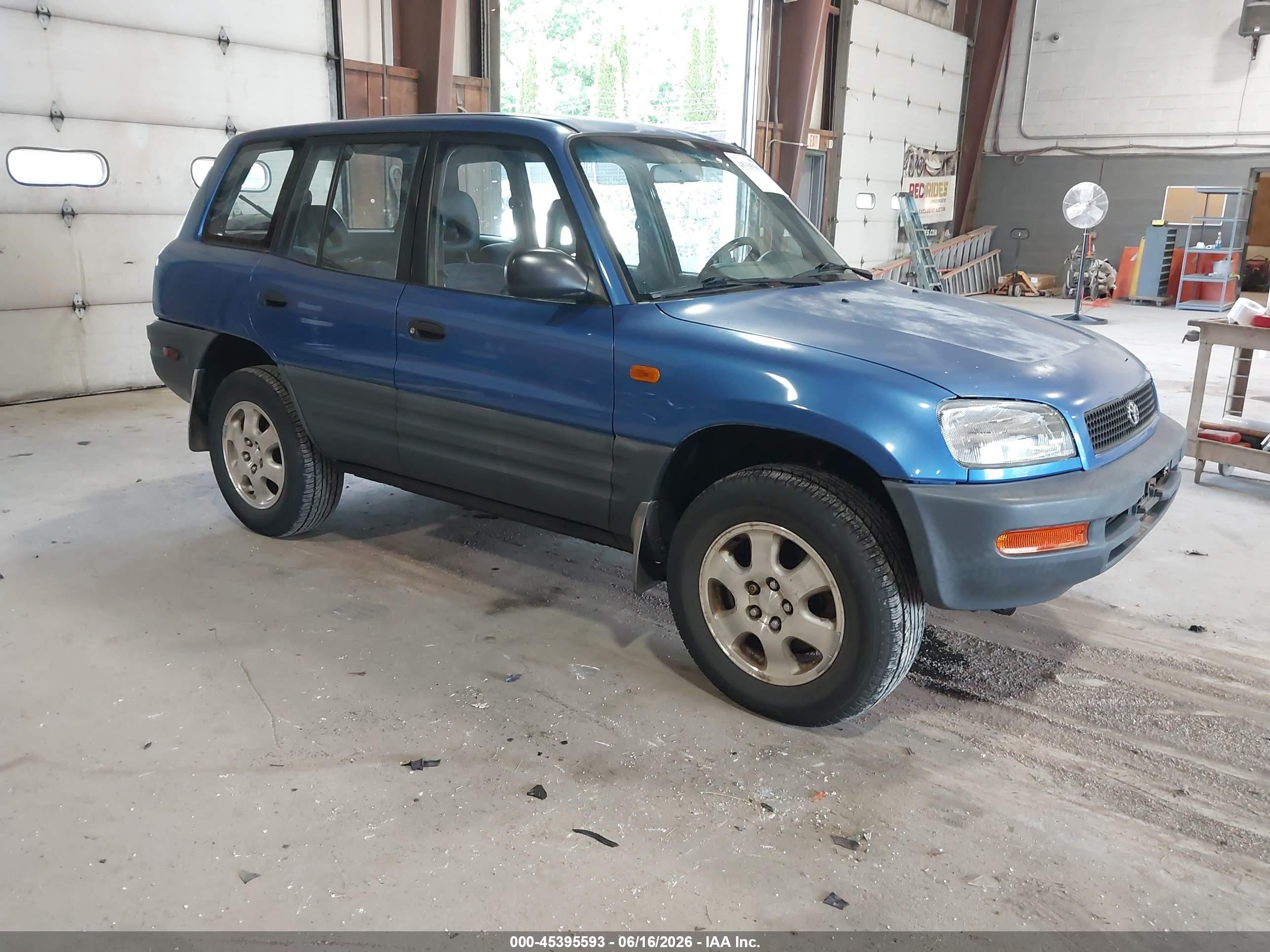1997 Toyota Rav4   Blue vin: JT3HP10V0V7051551