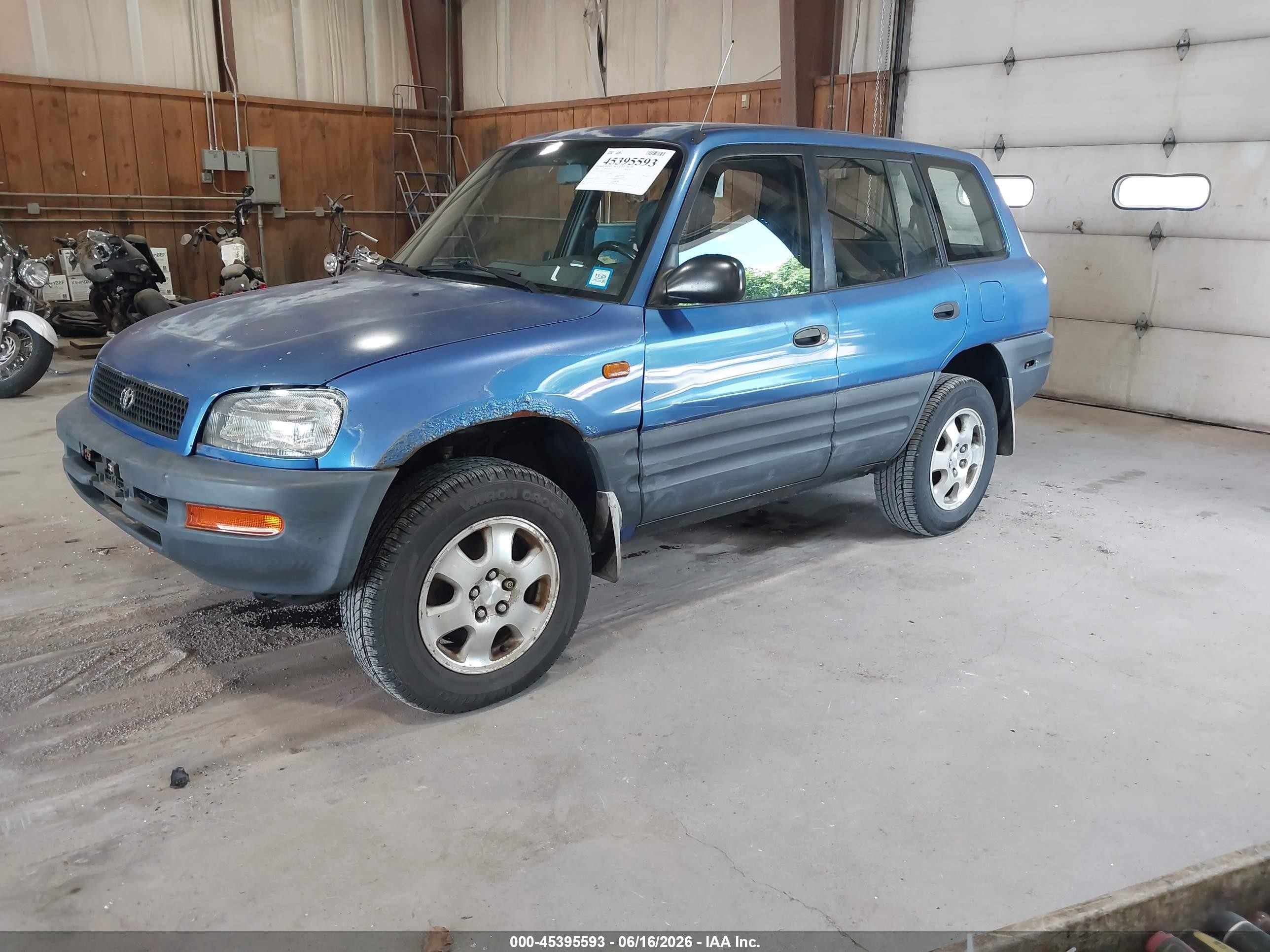 1997 Toyota Rav4   Blue vin: JT3HP10V0V7051551