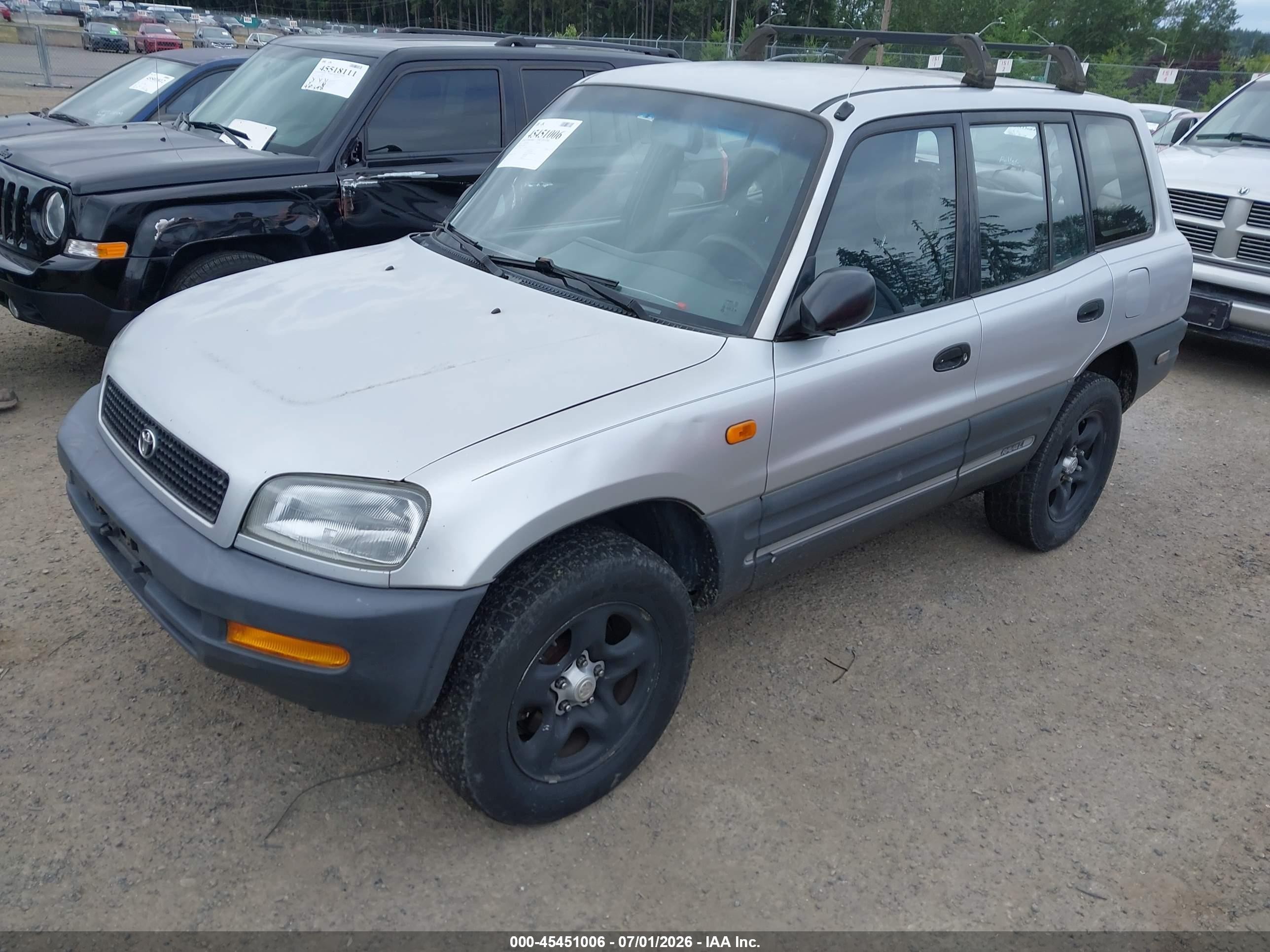 1997 Toyota Rav4   Silver vin: JT3HP10V0V7068771
