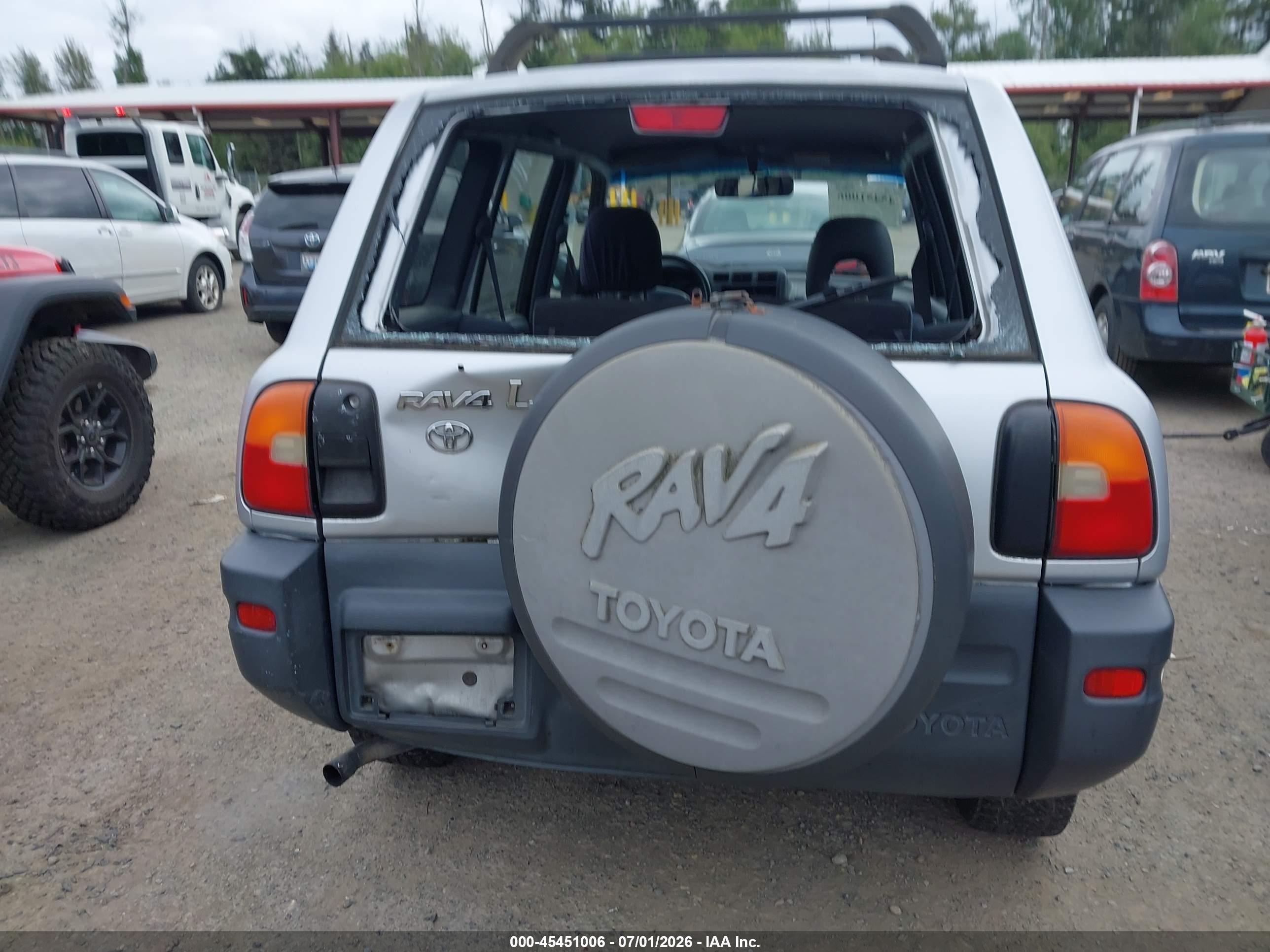 1997 Toyota Rav4   Silver vin: JT3HP10V0V7068771